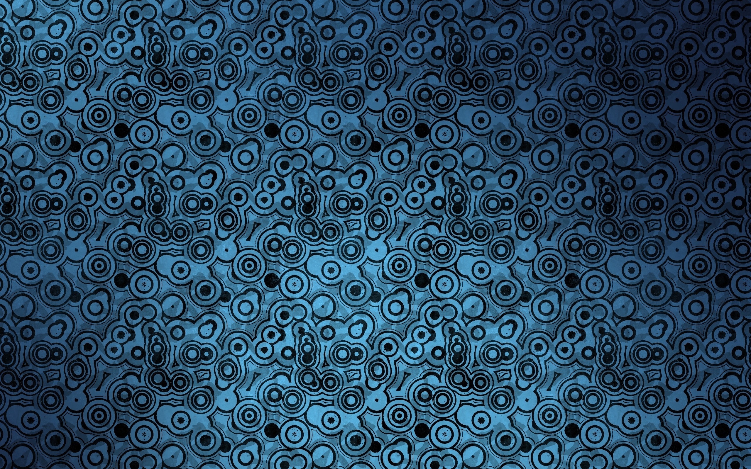 Abstract Blue Pattern HD Wallpaper