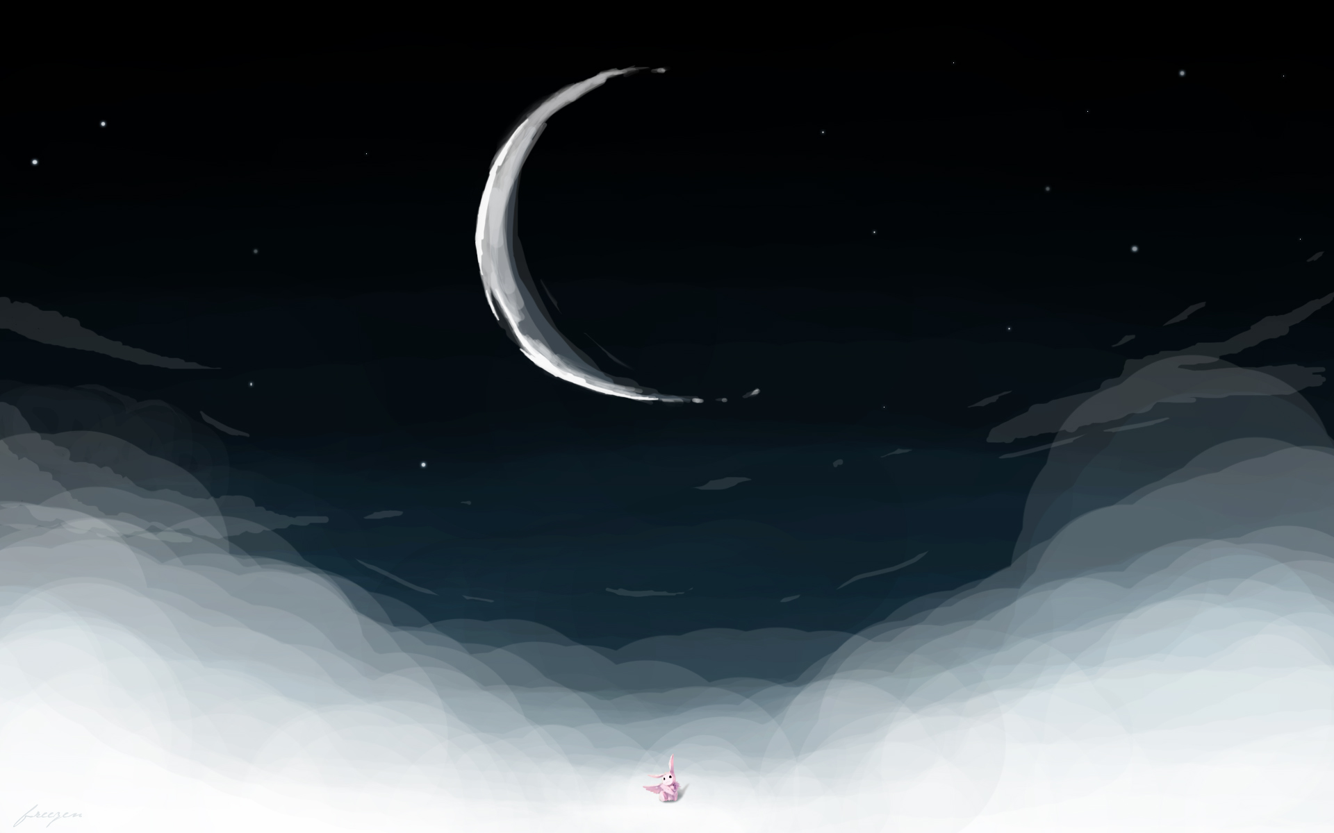 Aoi and Mikage from 07-Ghost in the night sky HD Wallpaper