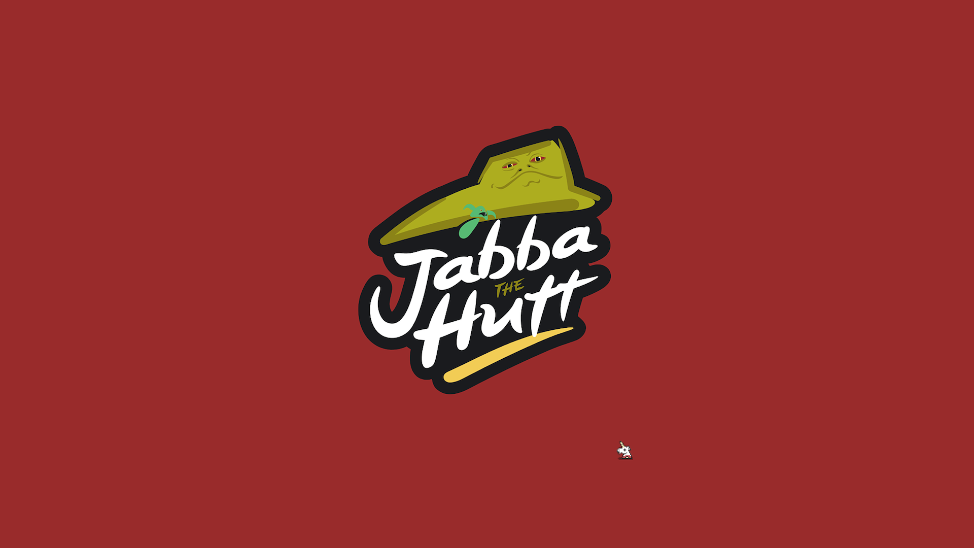 Jabba the Hutt Star Wars logo HD Wallpaper