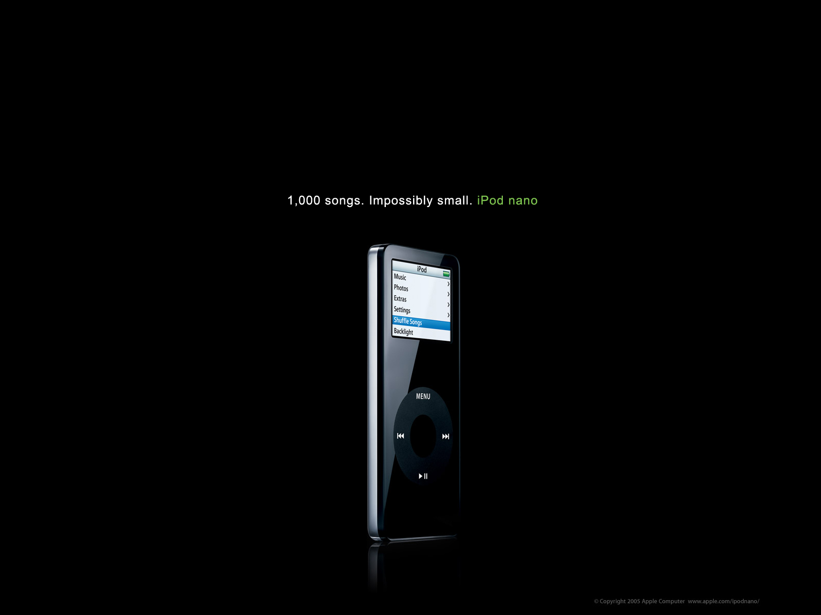 iPod nano advertisement HD Wallpaper