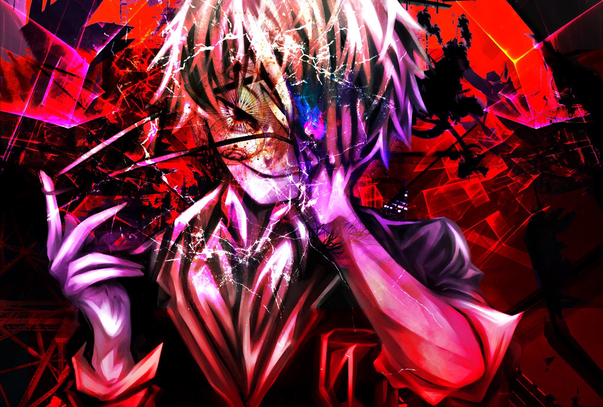 Ken Kaneki from Tokyo Ghoul HD Wallpaper