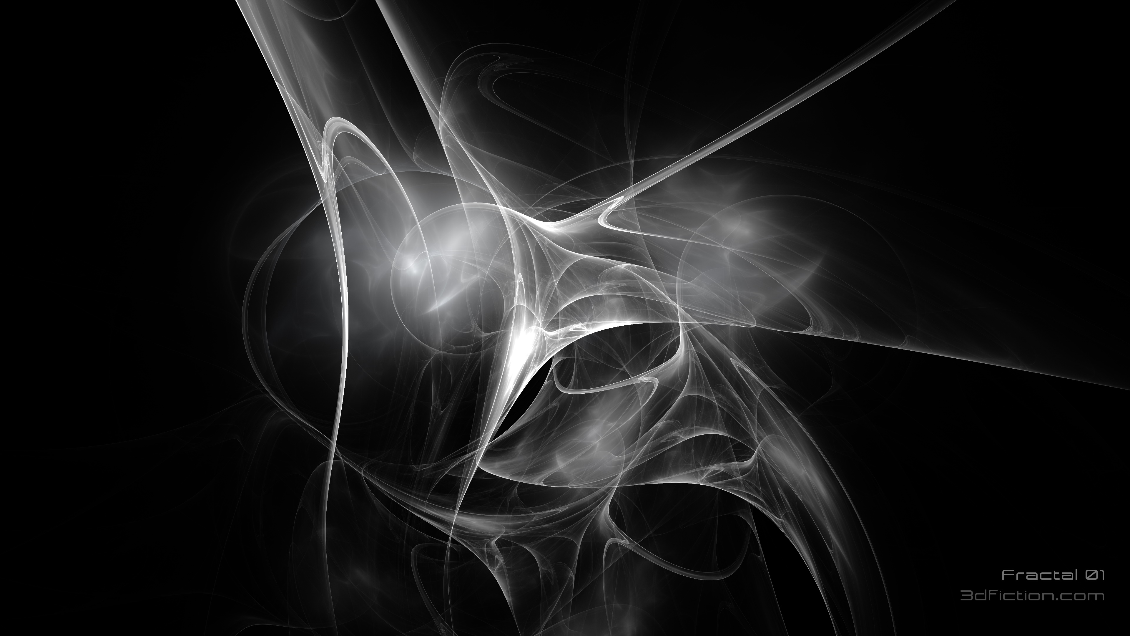 Fractal 01 3D Abstract Art HD Wallpaper