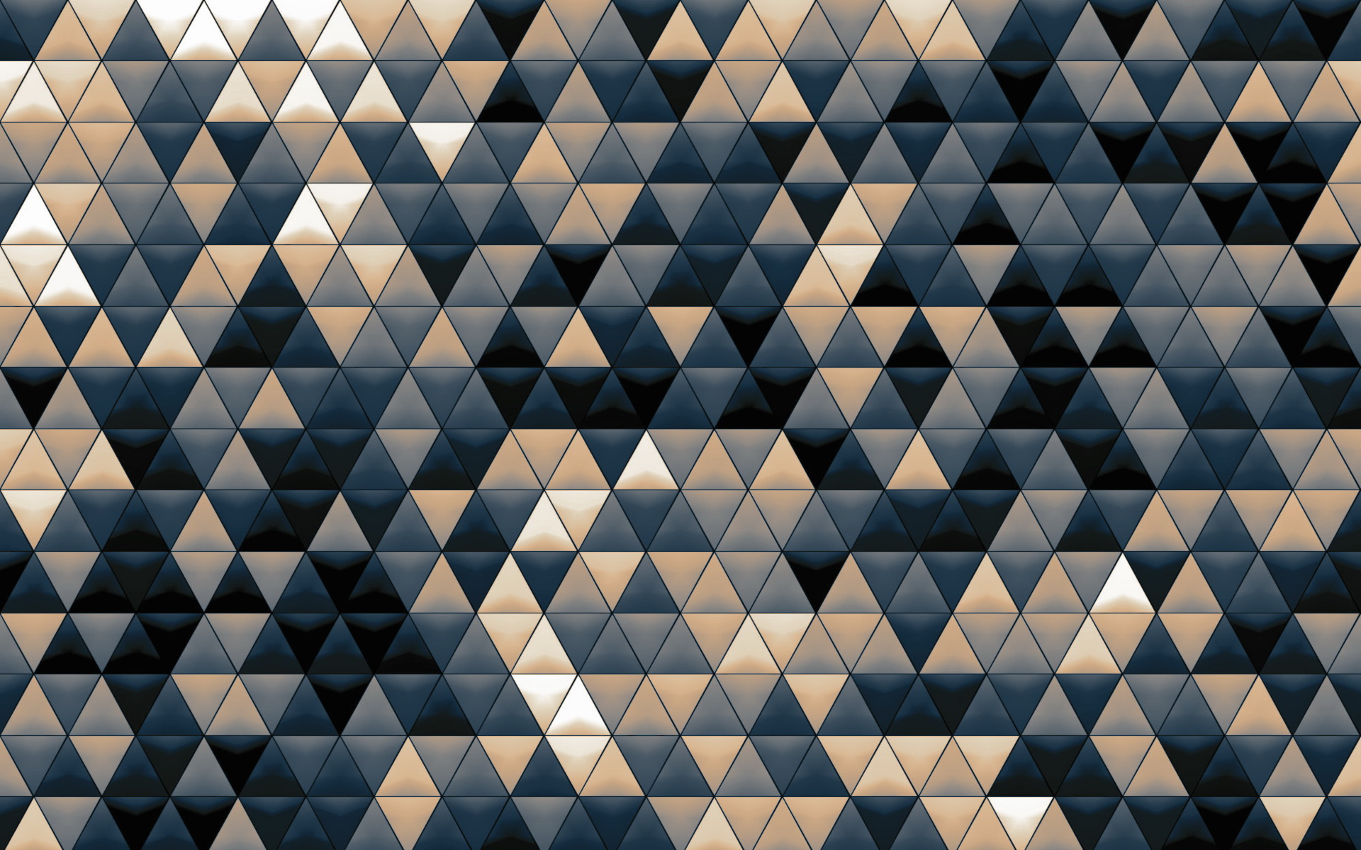 Abstract geometric pattern of triangles HD Wallpaper