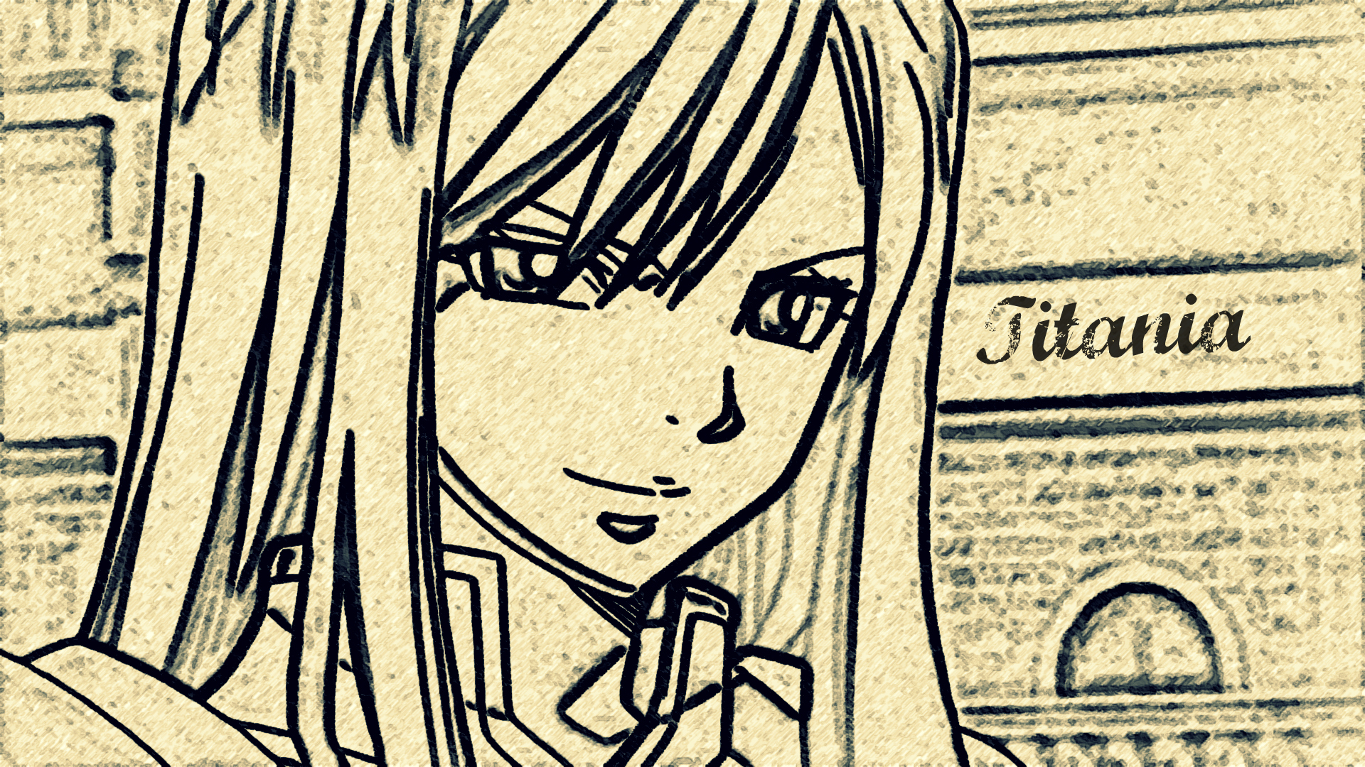 Erza Scarlet from Fairy Tail HD Wallpaper