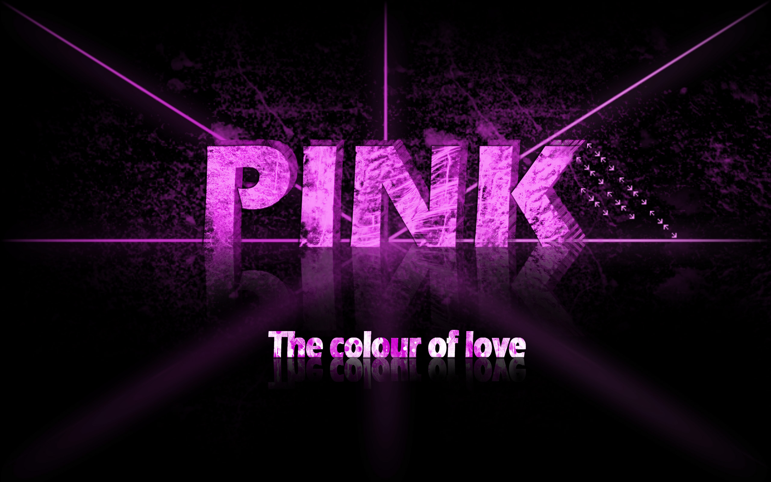 Pink the colour of love HD Wallpaper