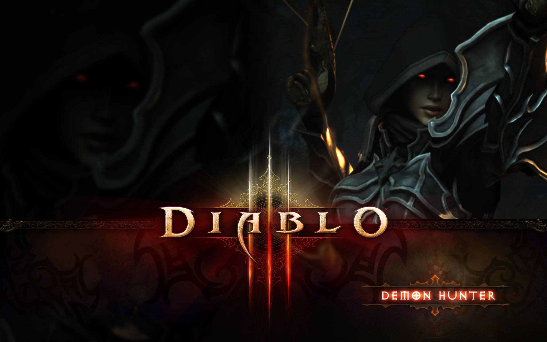 Demon Hunter from Diablo III HD Wallpaper