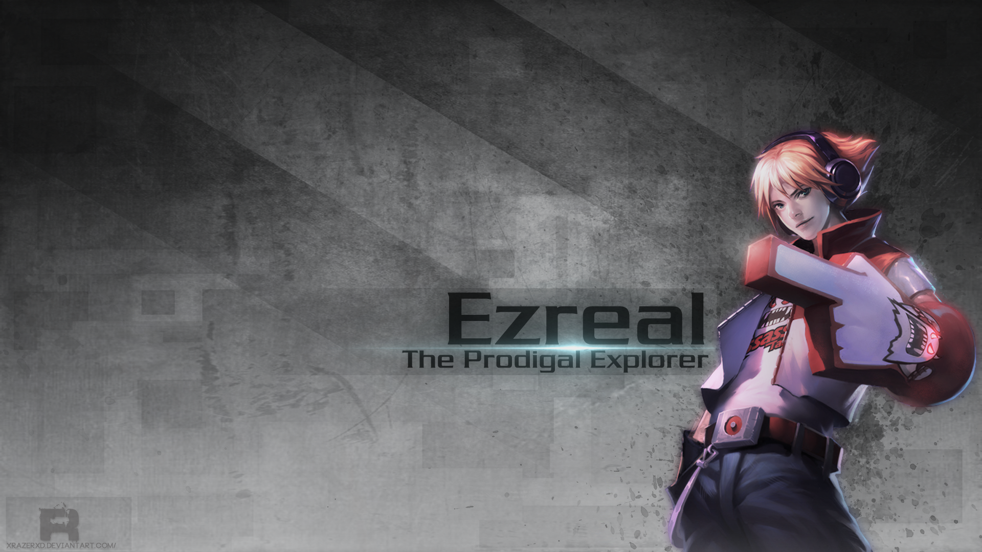 Ezreal The Prodigal Explorer from League of Legends HD Wallpaper