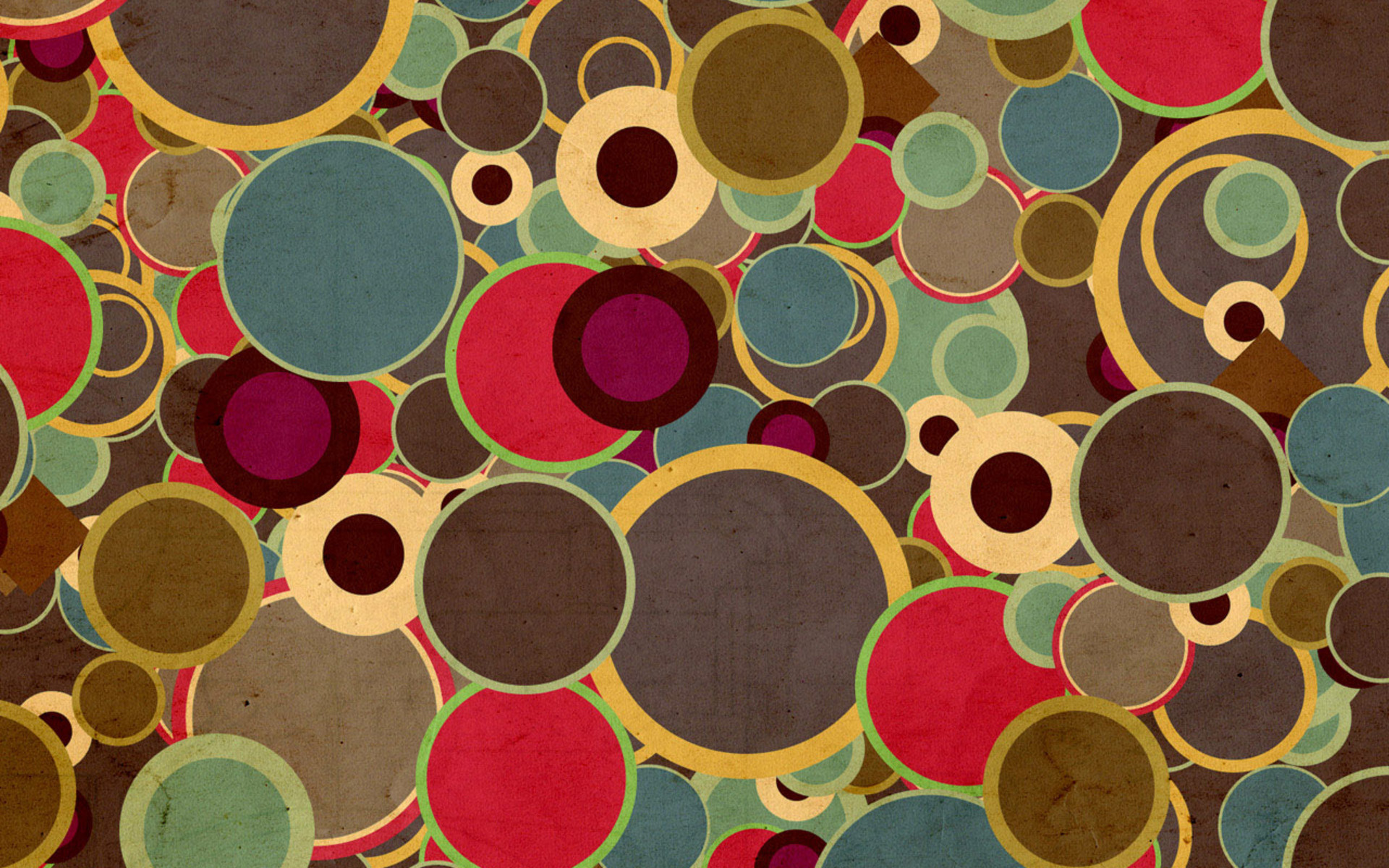 Abstract circles pattern HD Wallpaper