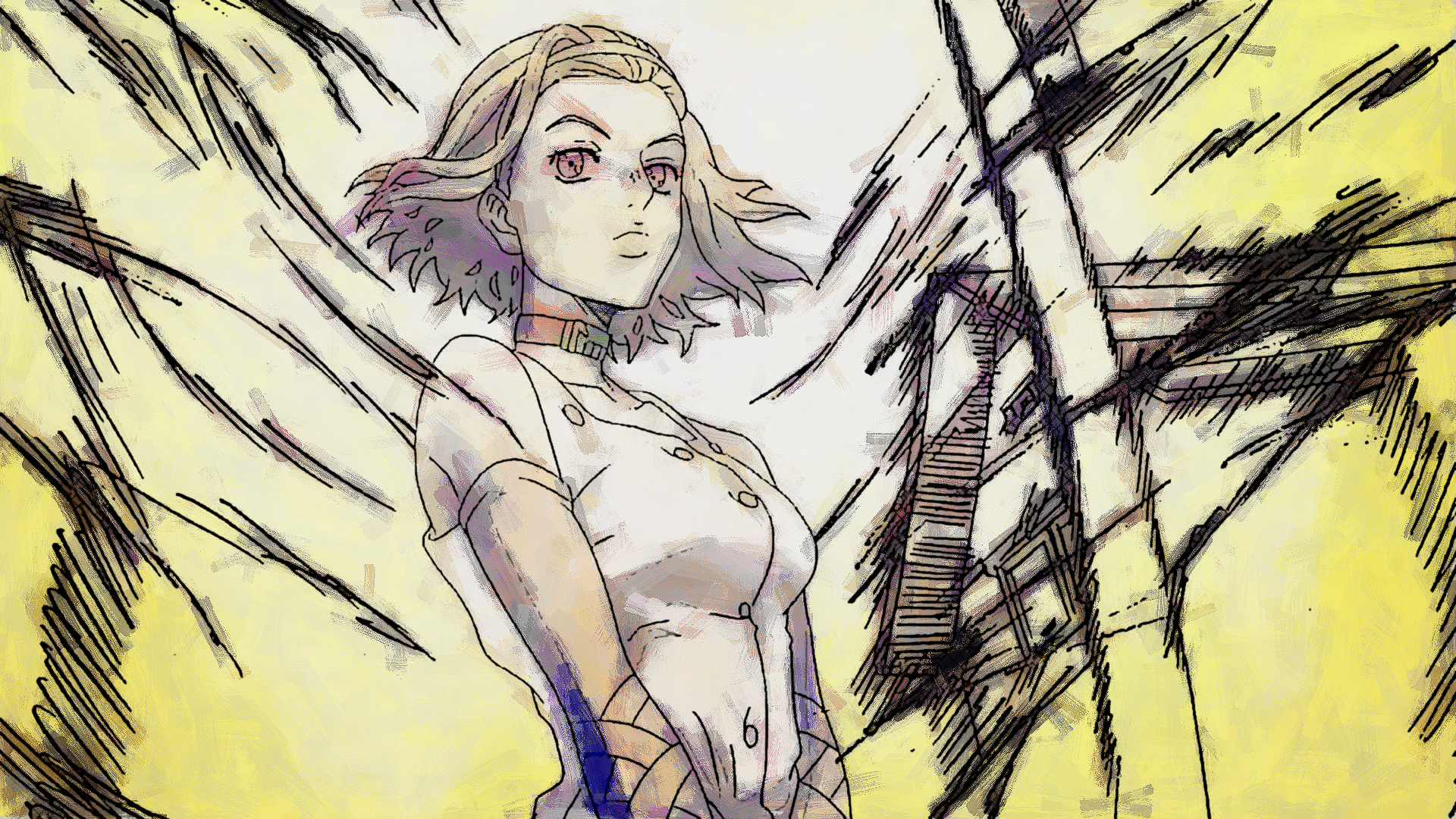 Reimi Sugimoto from JoJo's Bizarre Adventure HD Wallpaper