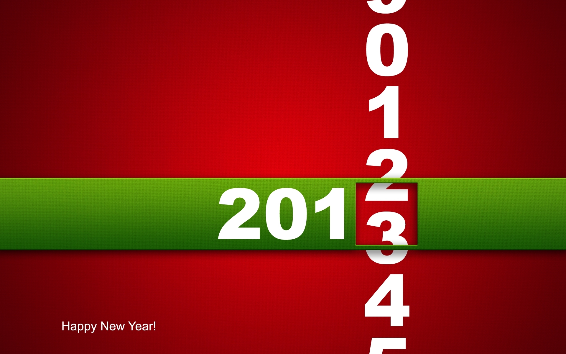 Happy New Year 2013 holiday graphic HD Wallpaper