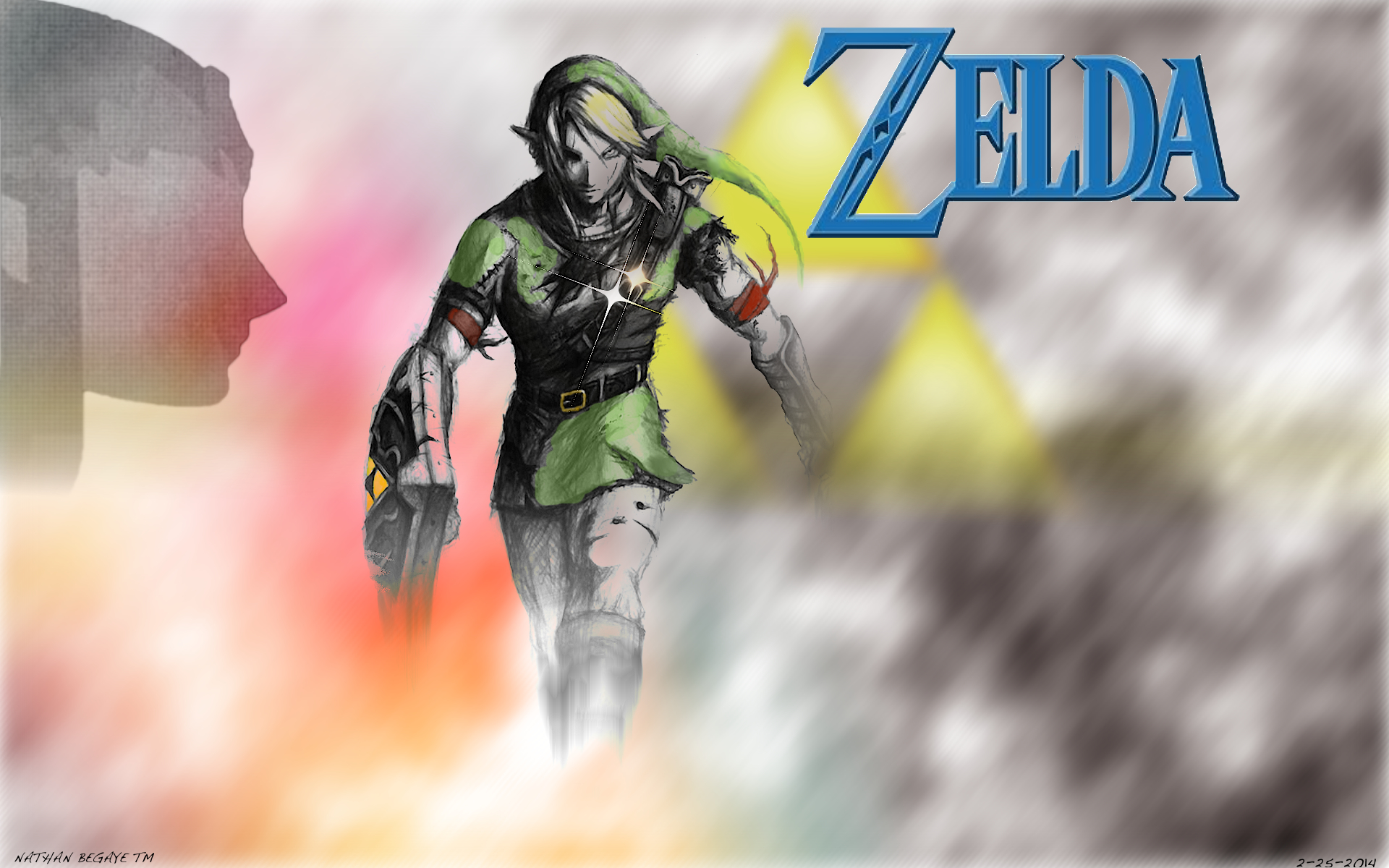 Link from The Legend of Zelda HD Wallpaper
