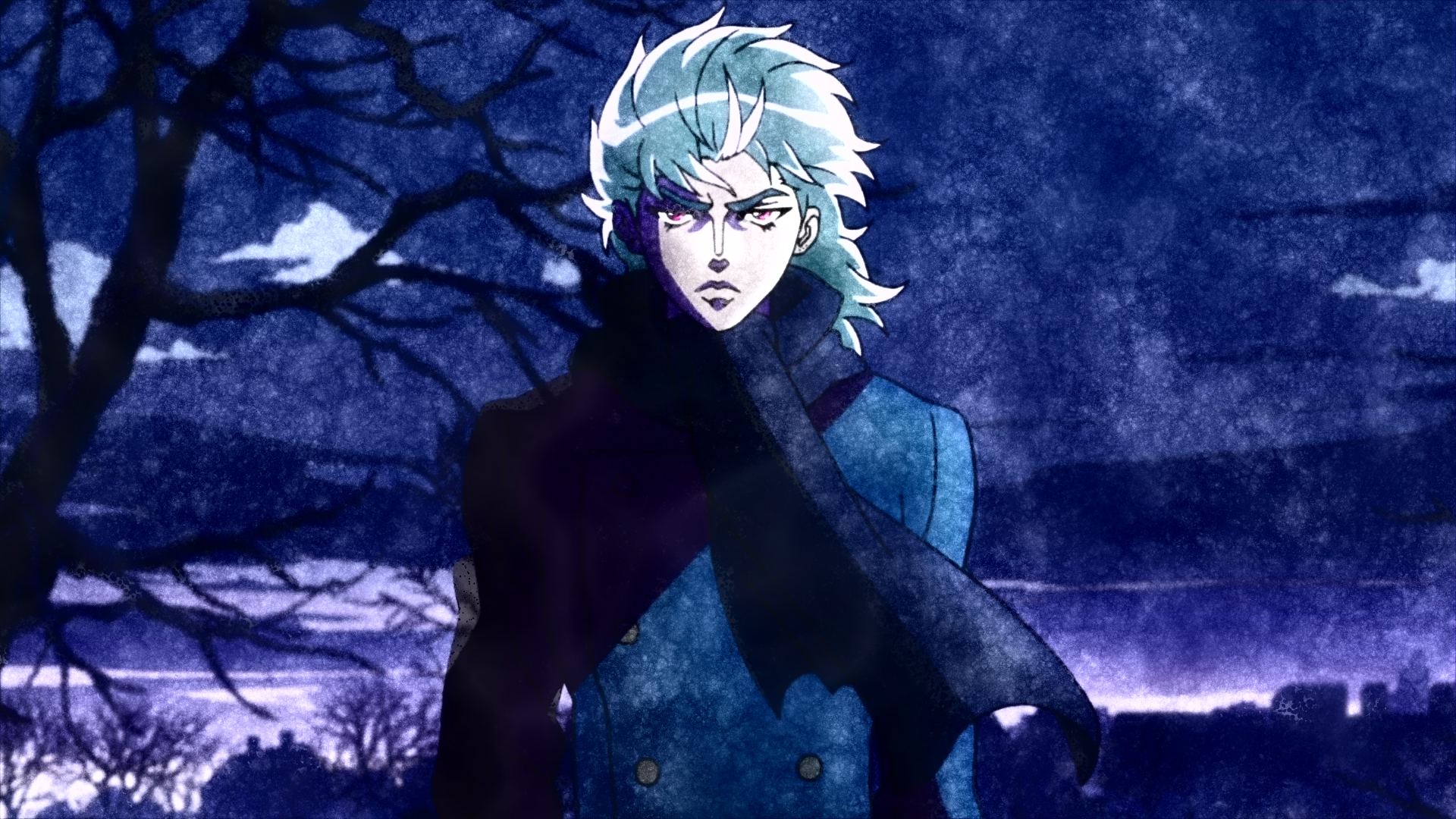 Dio Brando from JoJo's Bizarre Adventure HD Wallpaper