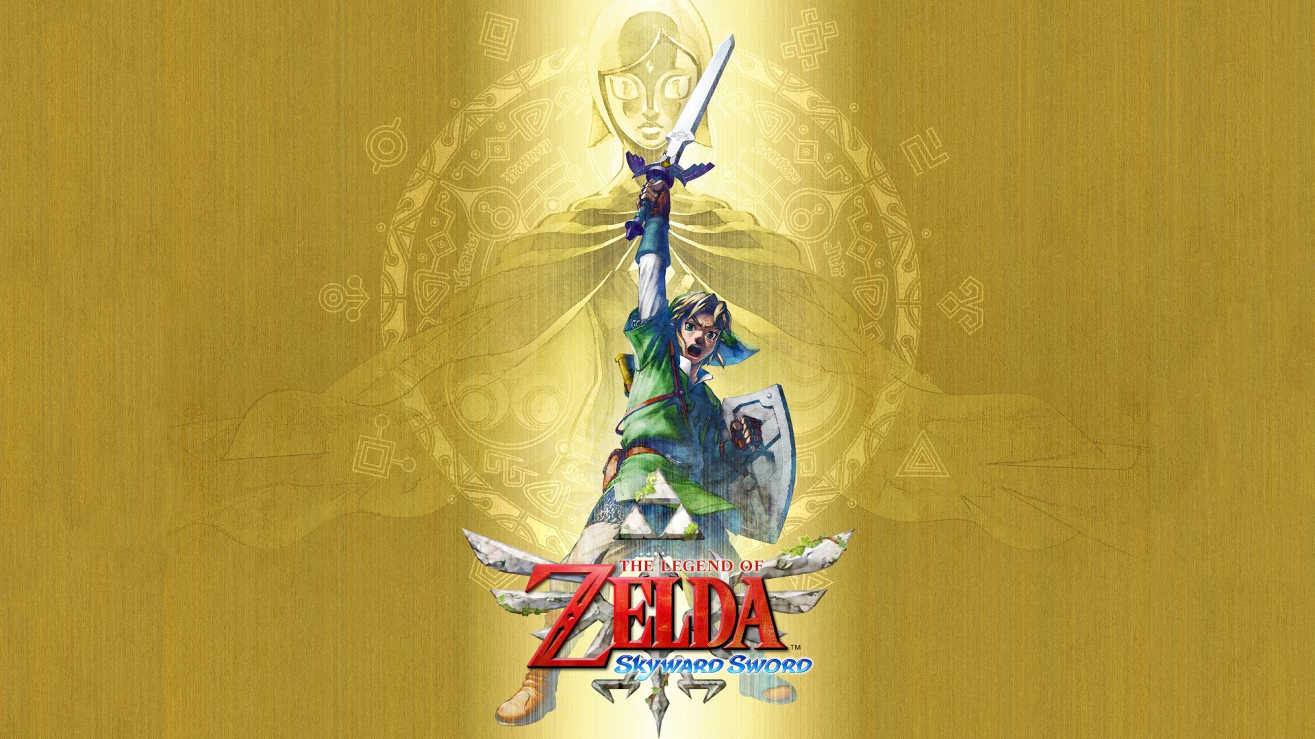 Link from The Legend of Zelda: Skyward Sword HD Wallpaper