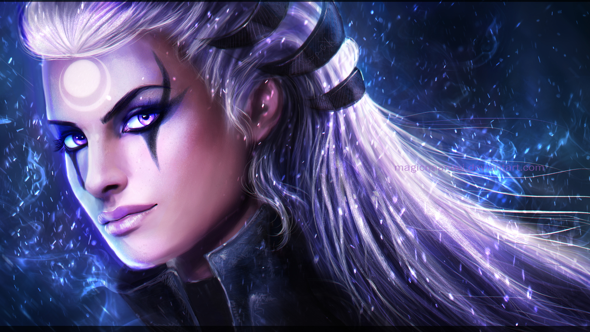 Diana from League of Legends HD Wallpaper