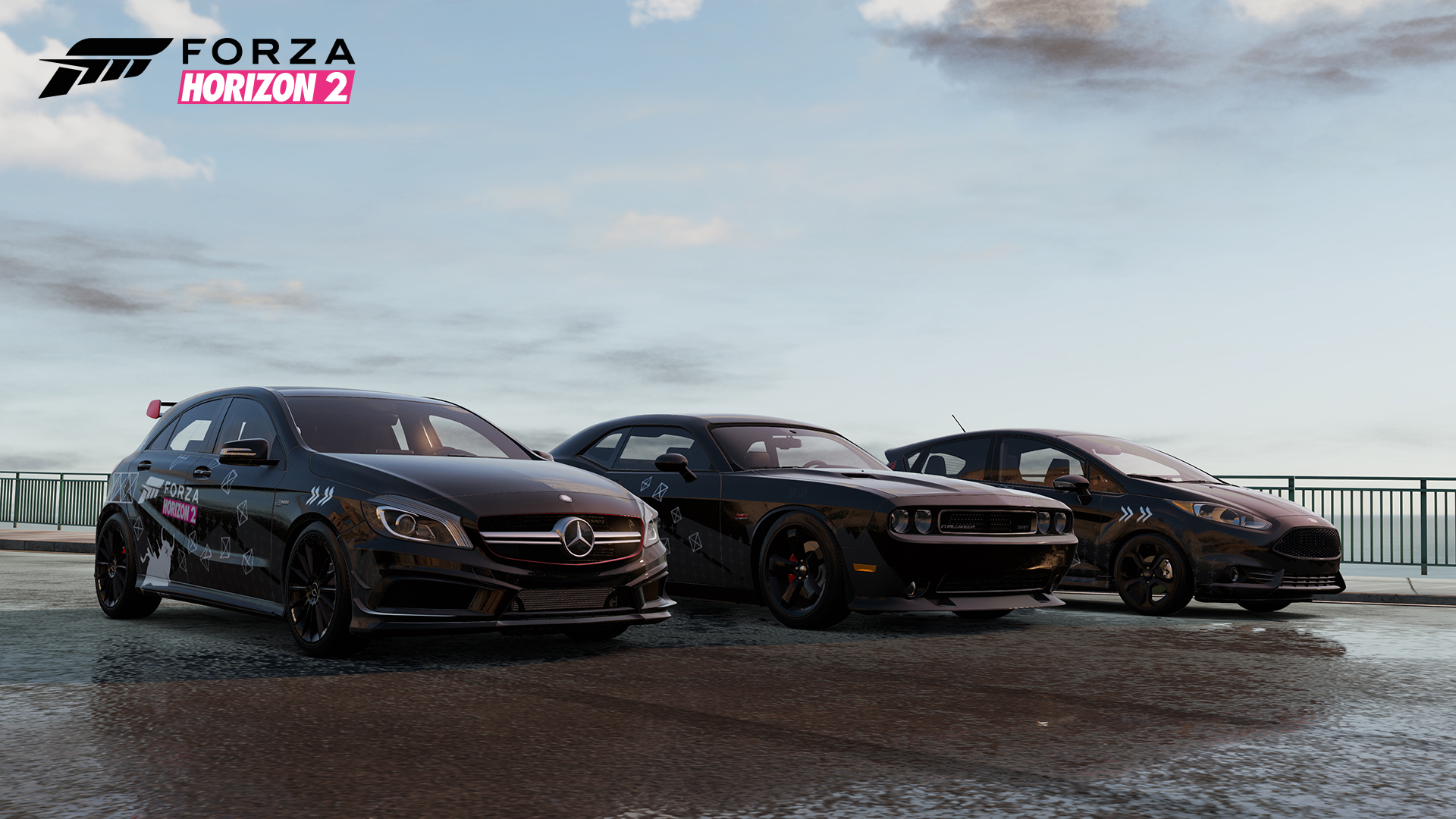 Forza Horizon 2 cars on a road HD Wallpaper