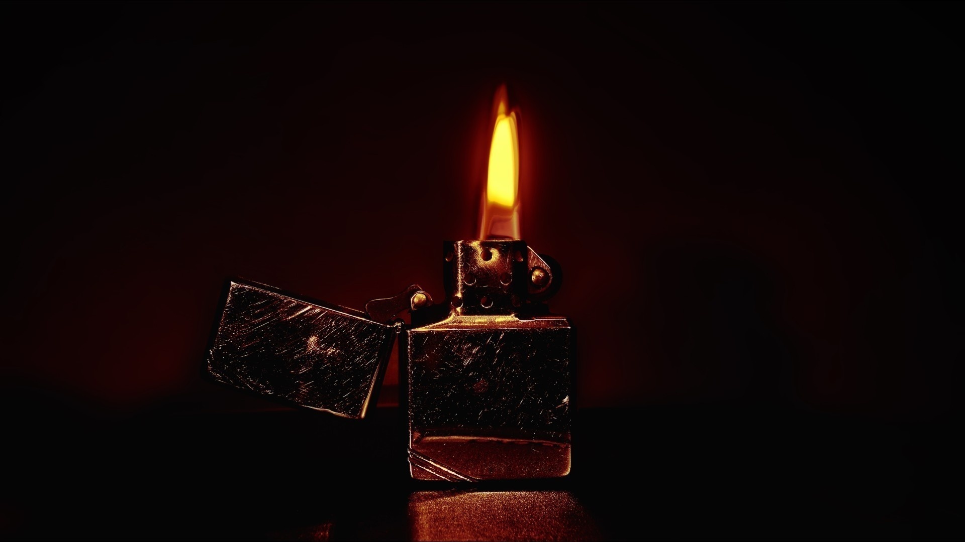 Lighter with flame HD Wallpaper