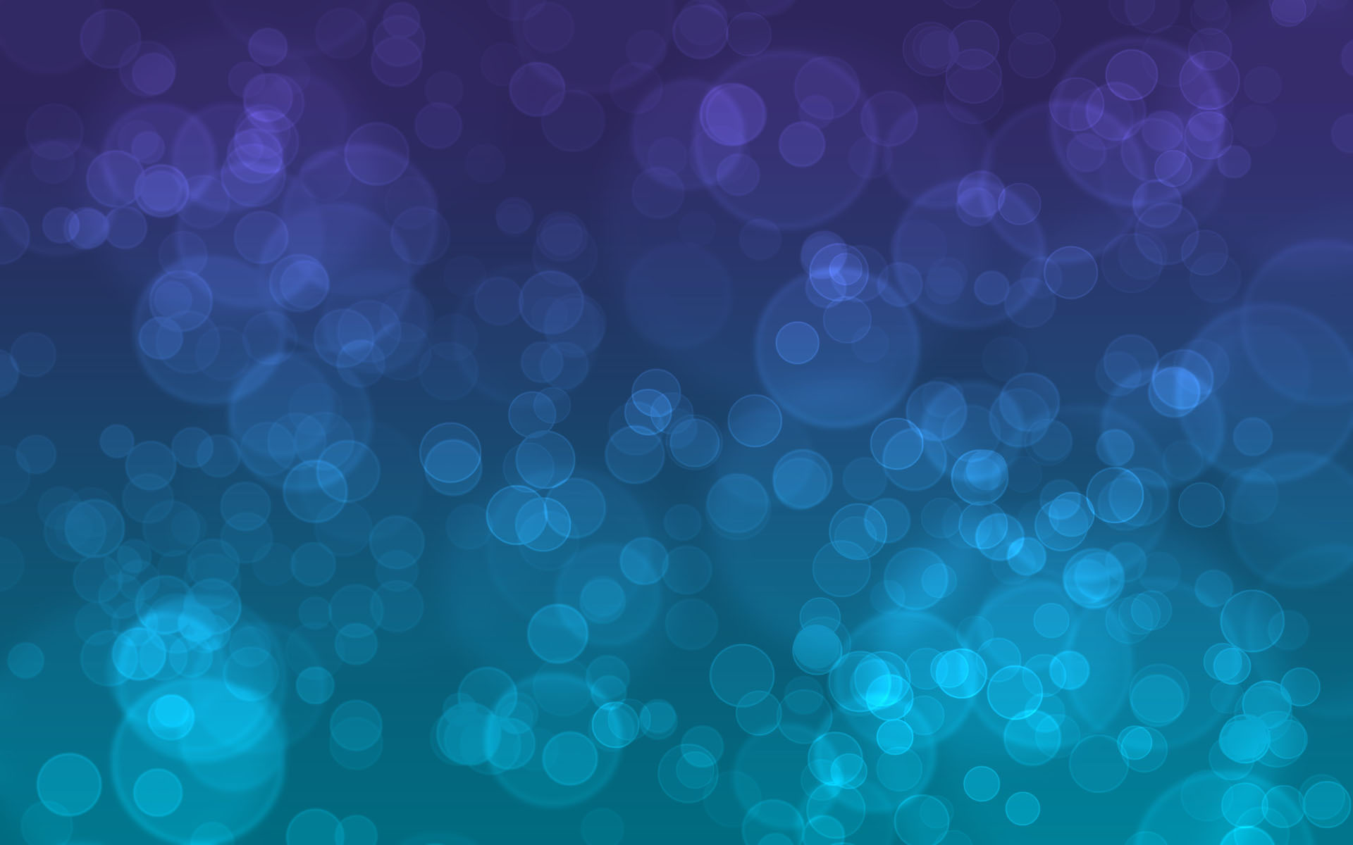 Blue and purple bokeh circles HD Wallpaper