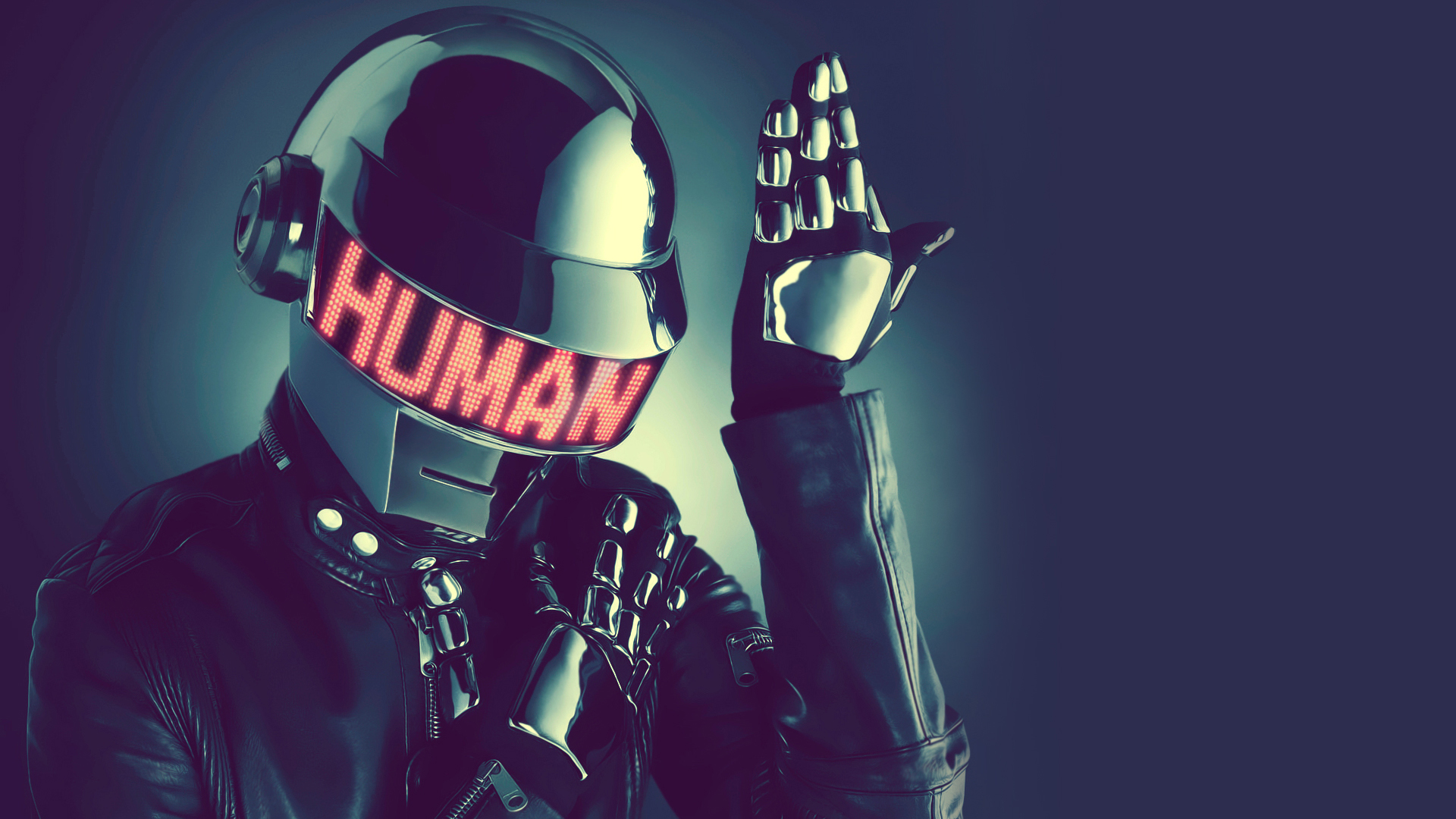 Daft Punk member Thomas Bangalter in Human costume HD Wallpaper