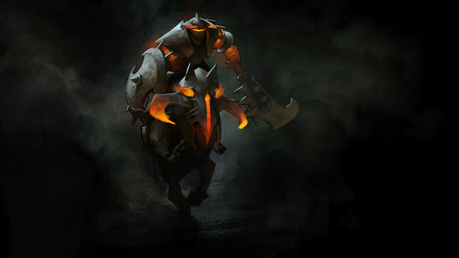Doom Bot from DotA 2 HD Wallpaper