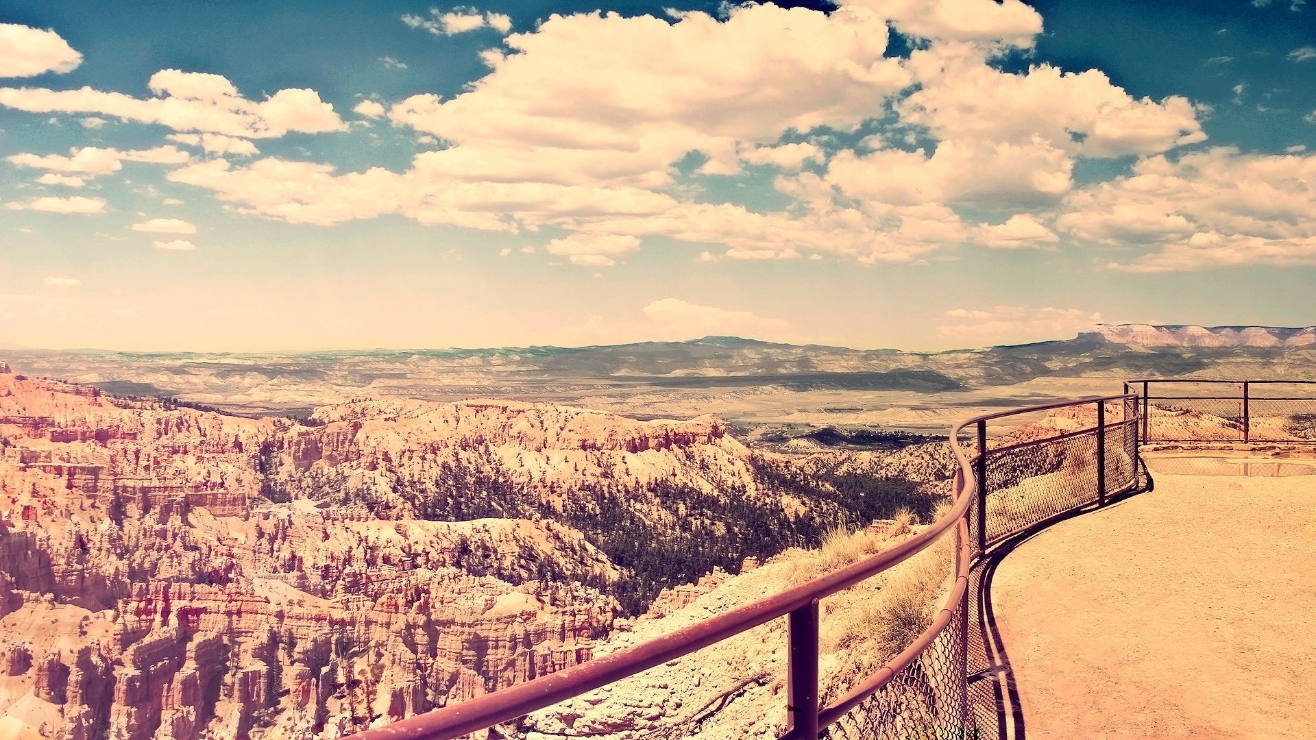 Bryce Canyon National Park viewpoint HD Wallpaper