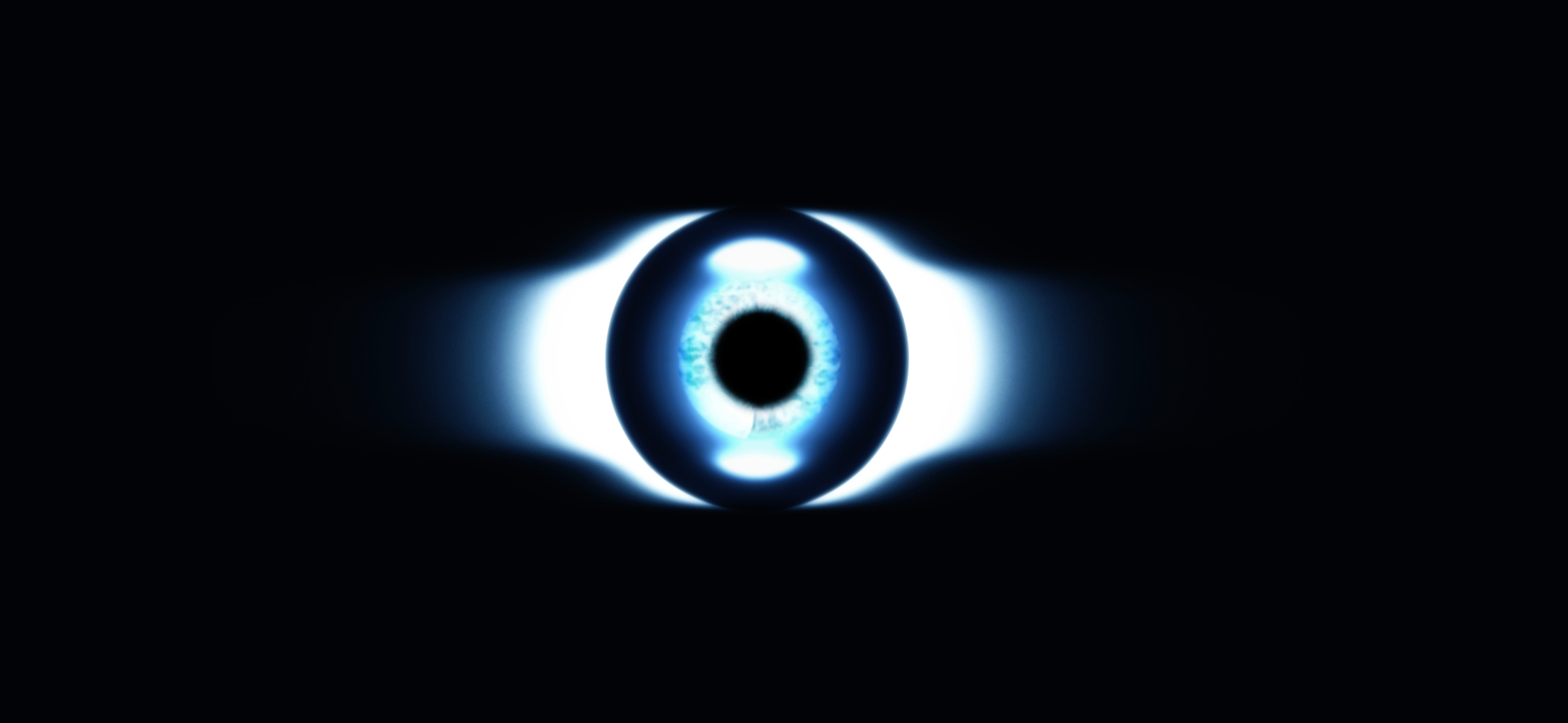 Abstract glowing eye HD Wallpaper