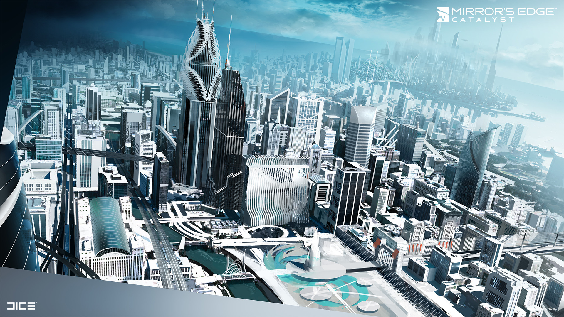 Mirror's Edge Catalyst cityscape HD Wallpaper