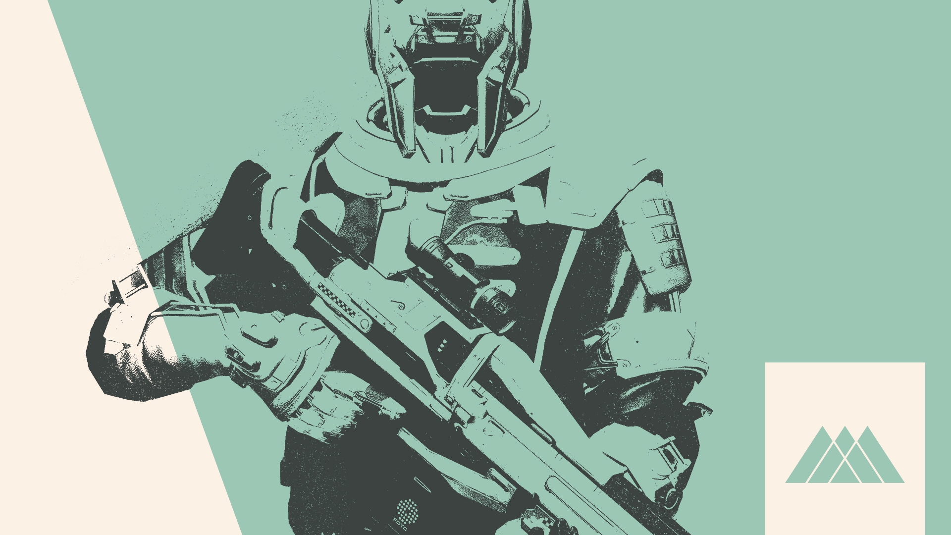 Destiny Guardian with Rifle HD Wallpaper