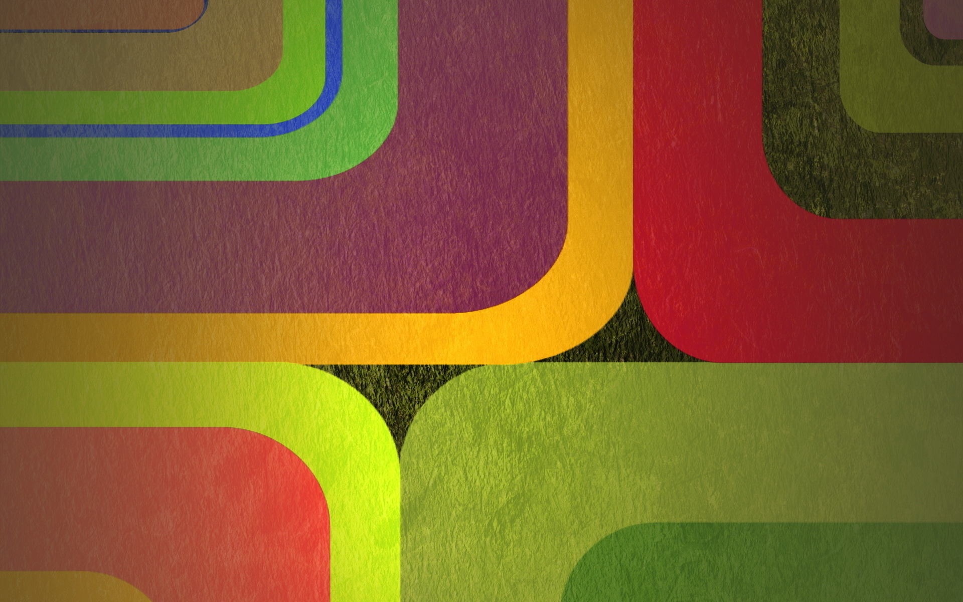 Abstract geometric shapes with textured background HD Wallpaper