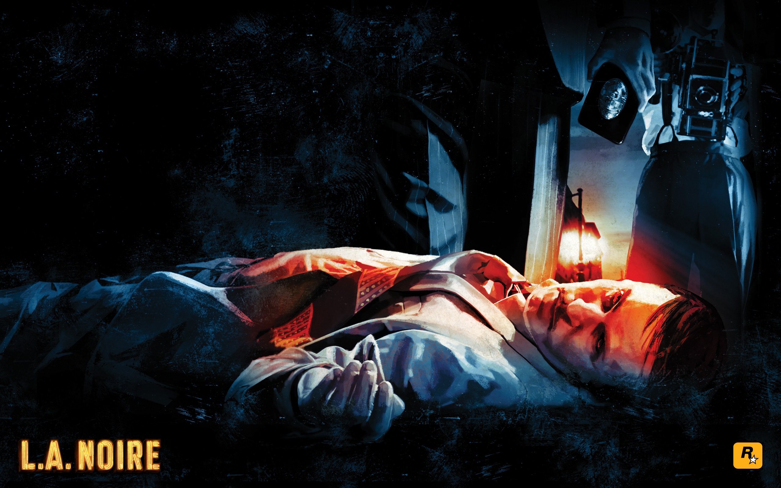 L.A. Noire video game cover art HD Wallpaper