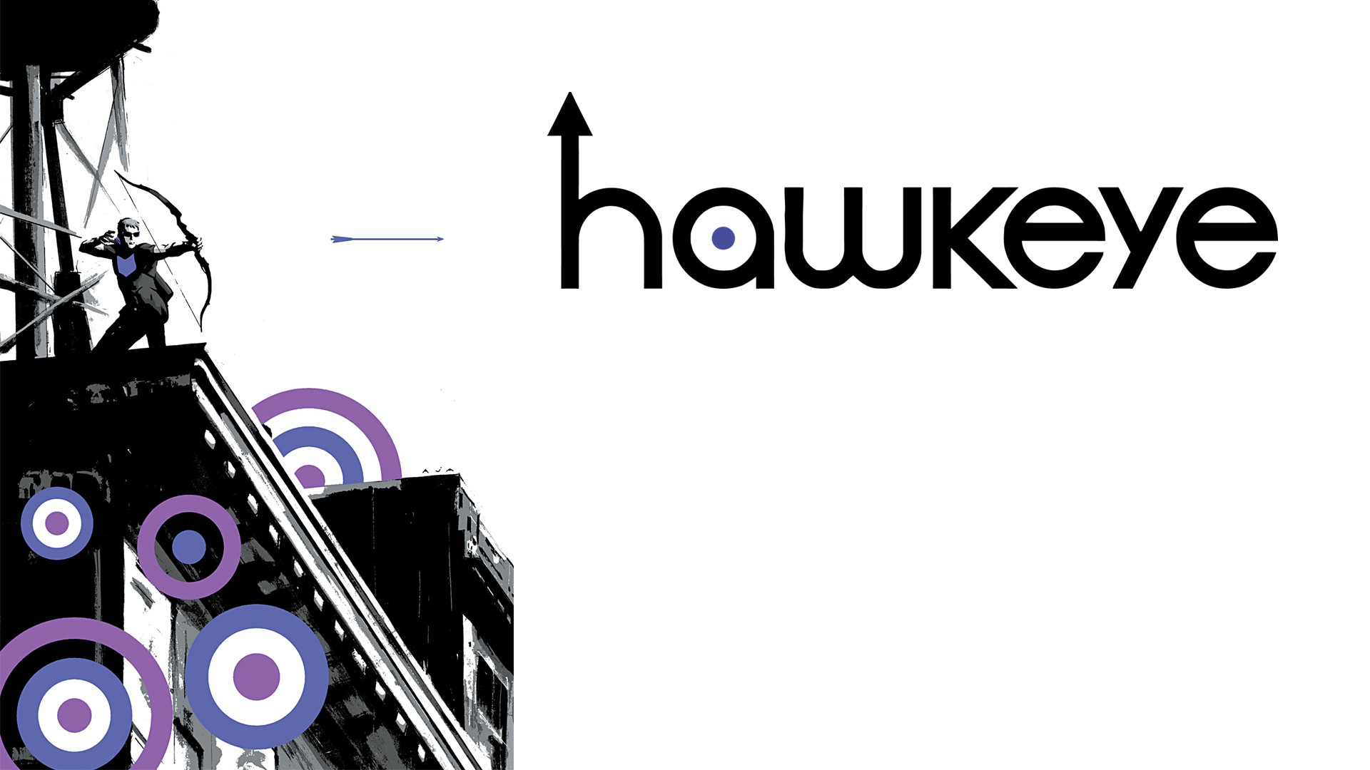 Hawkeye from Marvel Comics HD Wallpaper