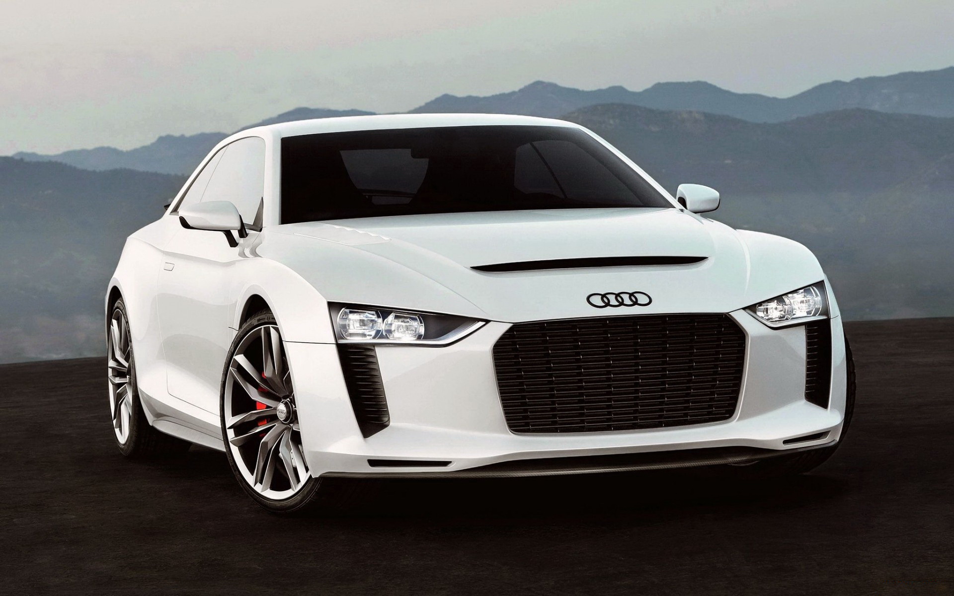 Audi Sport Quattro concept car HD Wallpaper