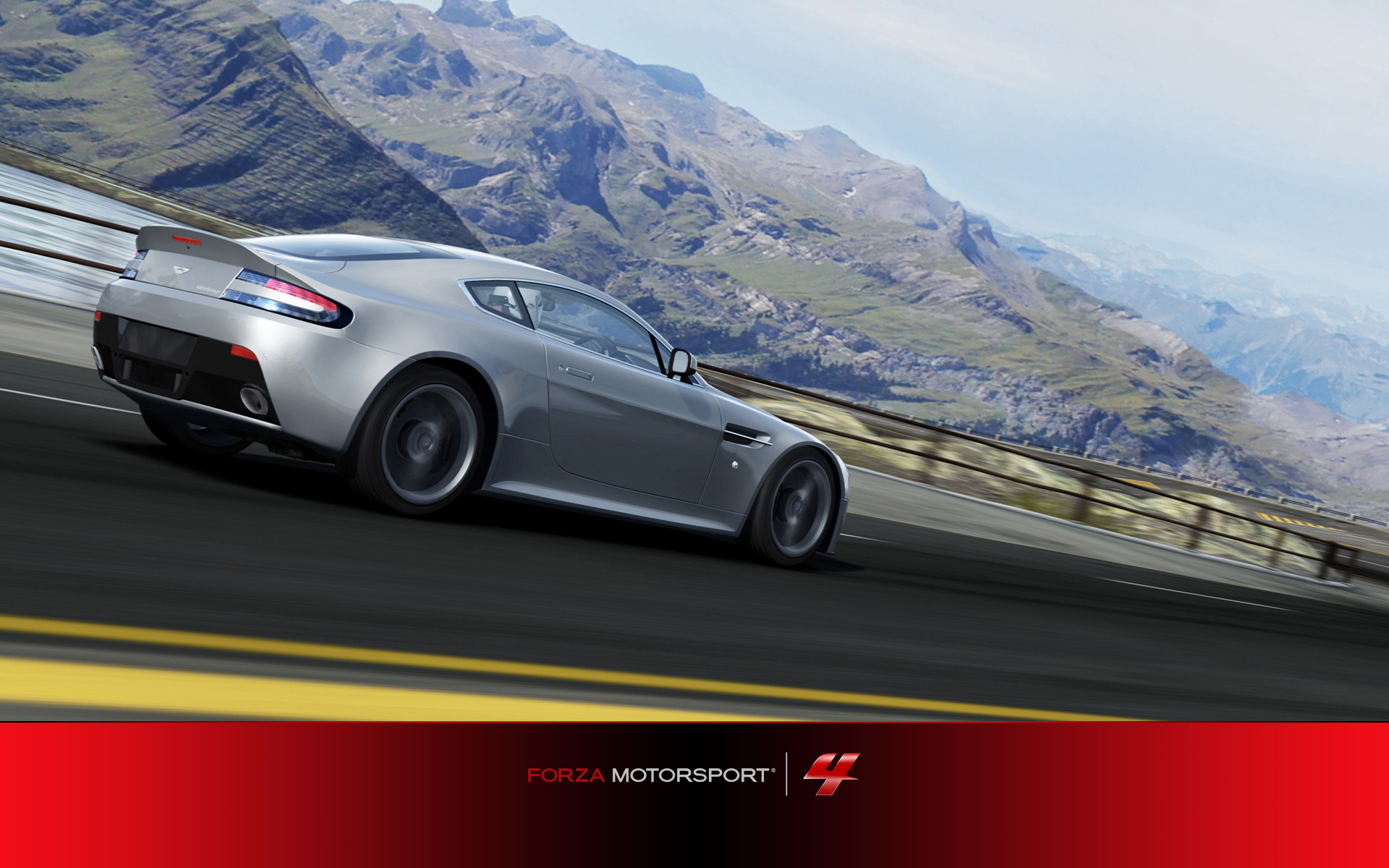 Forza Motorsport 4 Aston Martin Vantage HD Wallpaper
