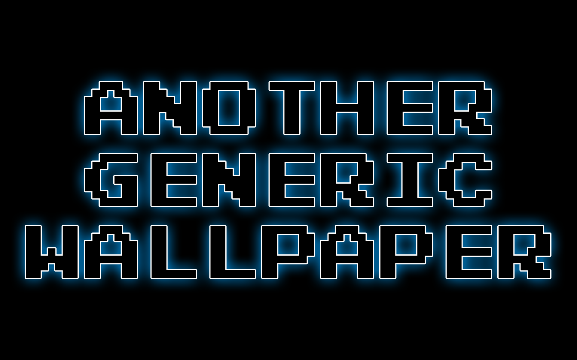 Another Generic Wallpaper statement HD Wallpaper
