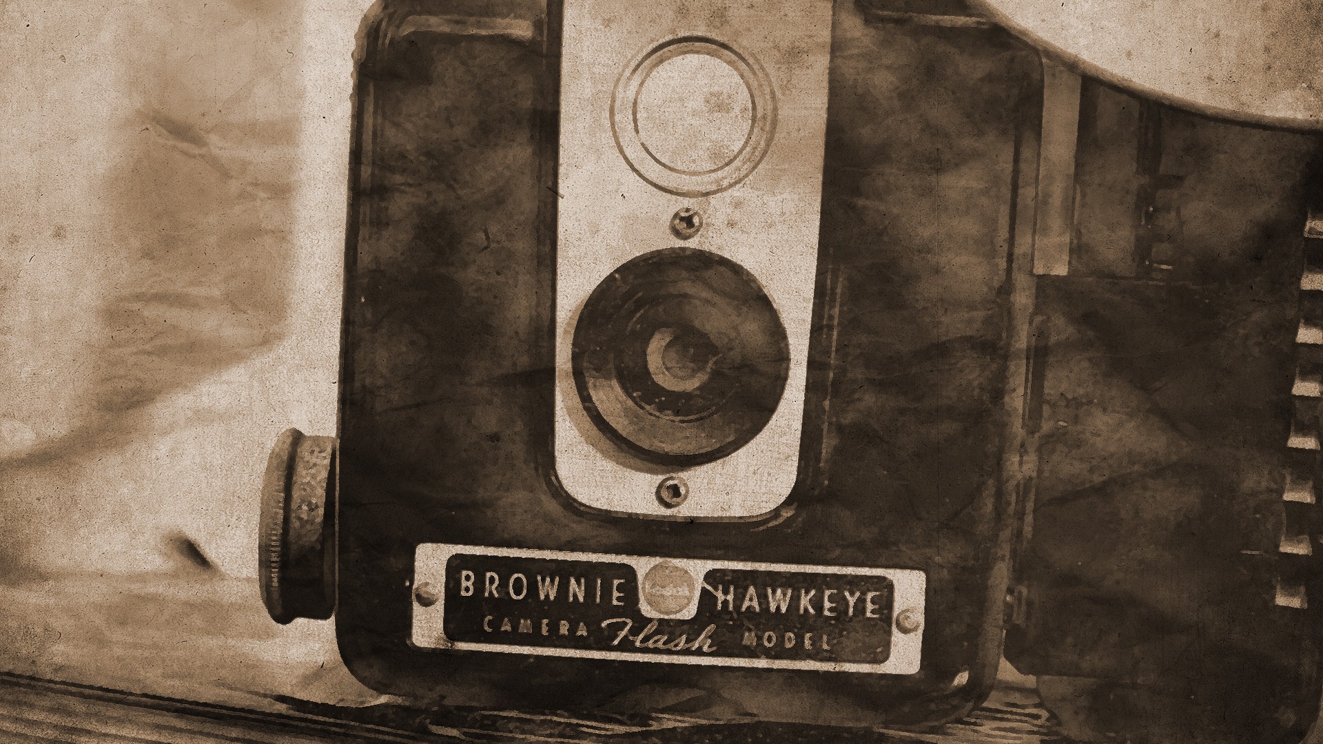 Brownie Hawkeye Flash Model Camera HD Wallpaper