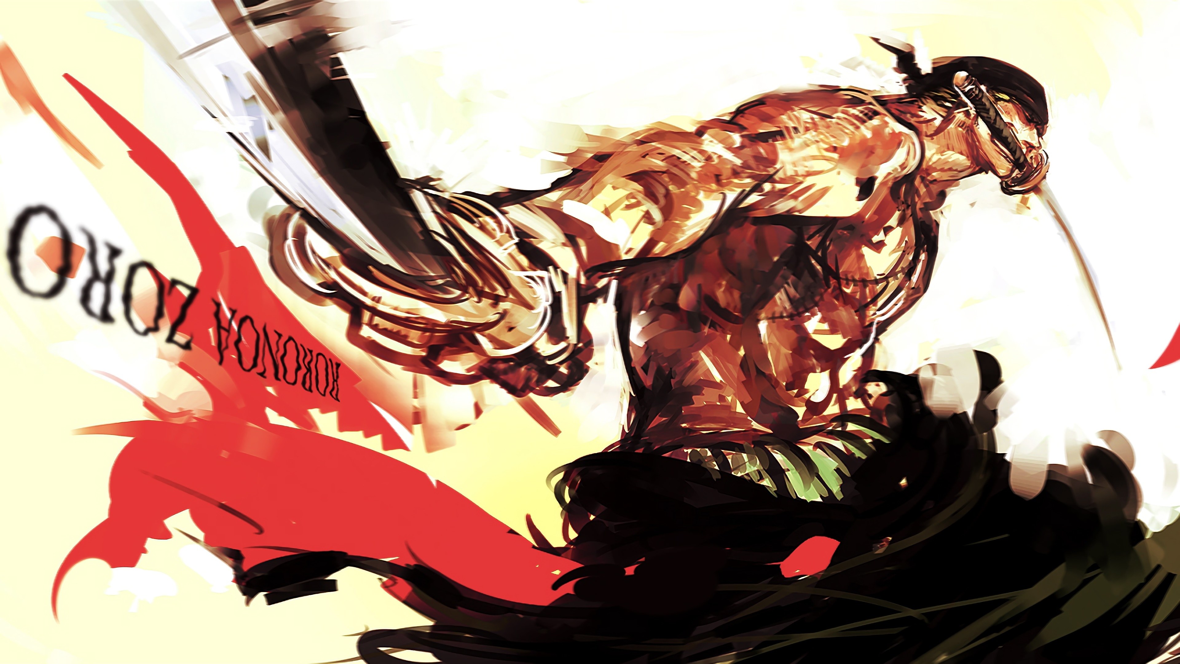 Roronoa Zoro from One Piece 4K HD Wallpaper