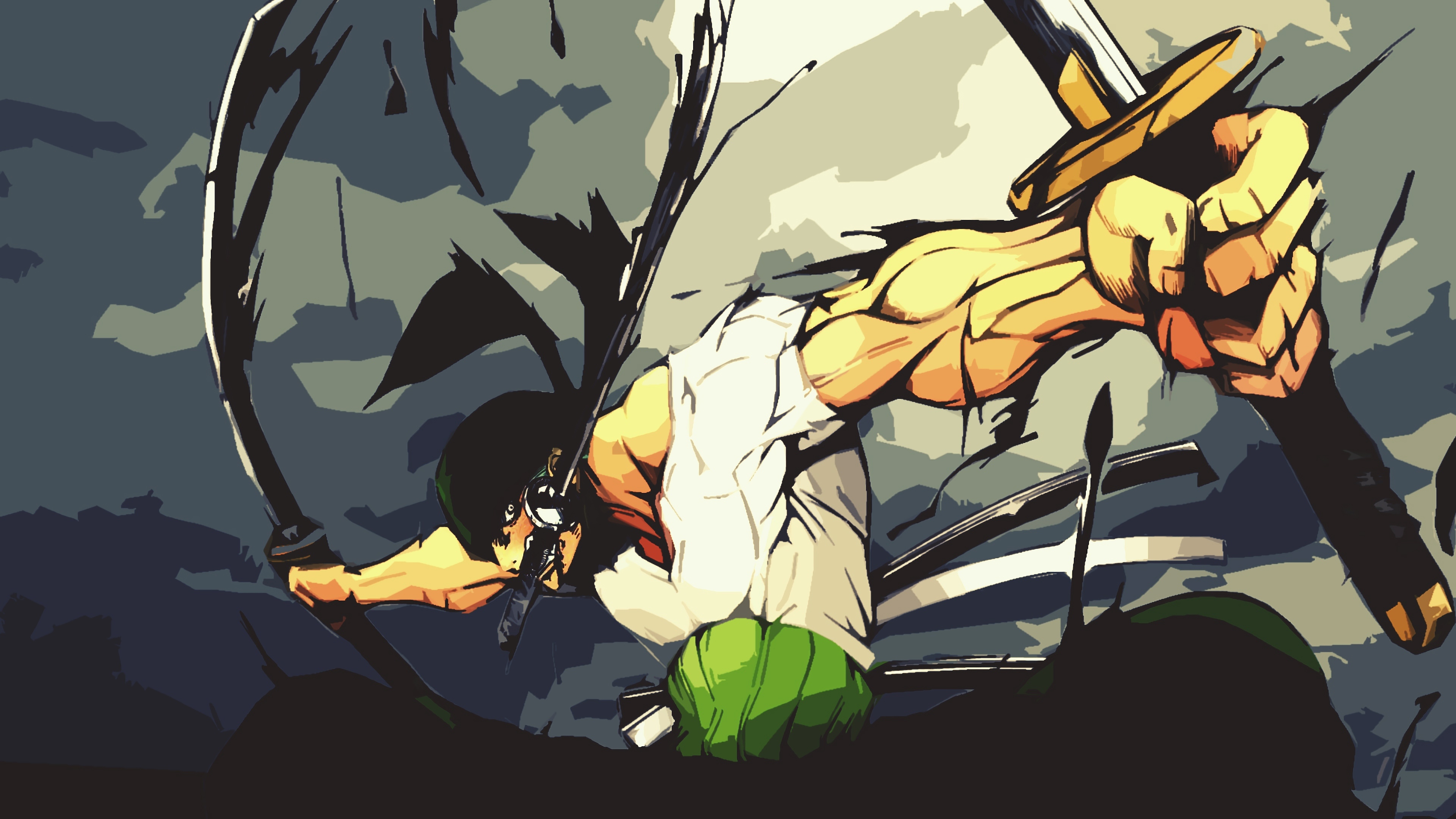 Zoro, One Piece, 4K HD Wallpaper