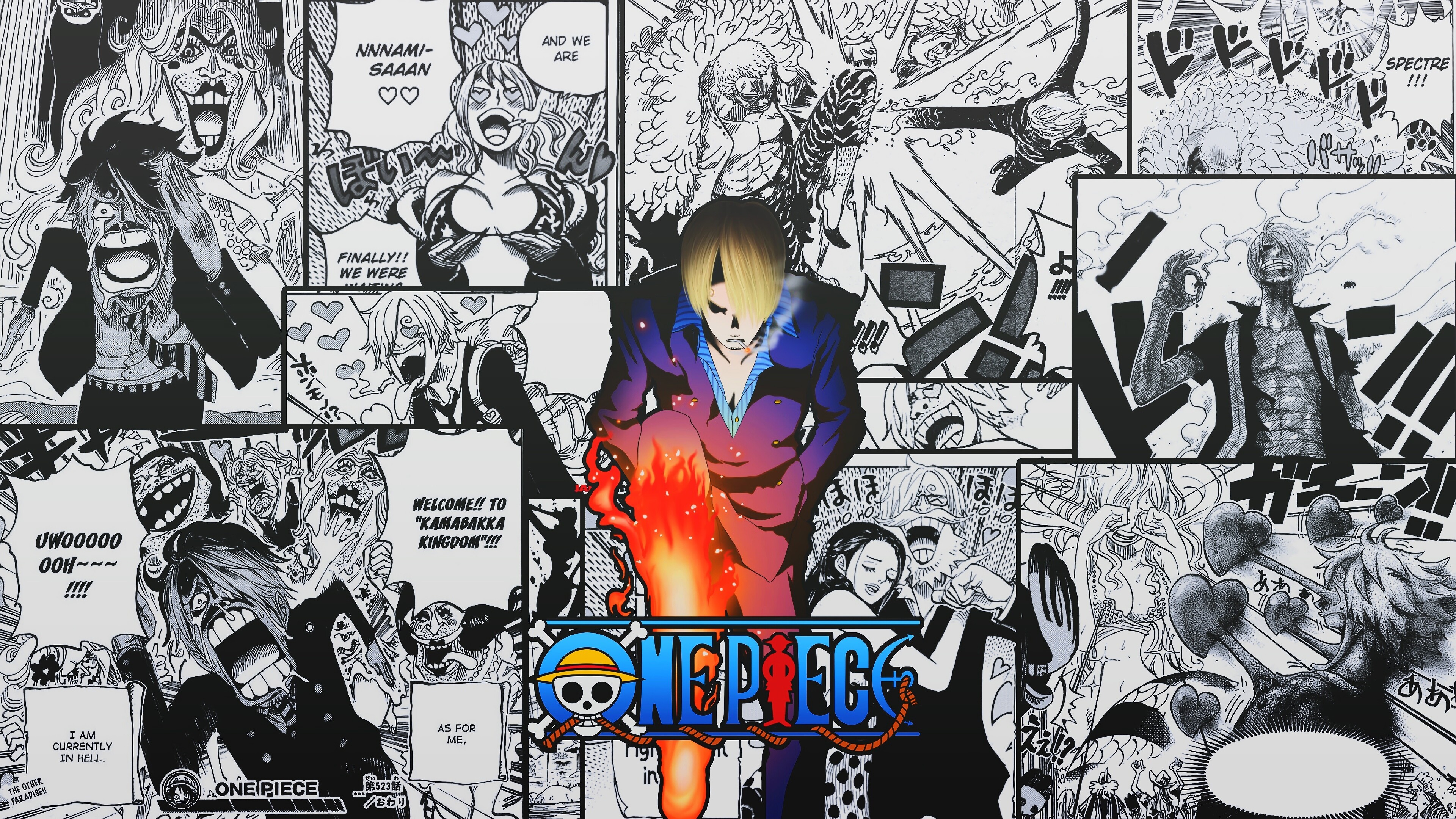 Sanji from One Piece 4K HD Wallpaper