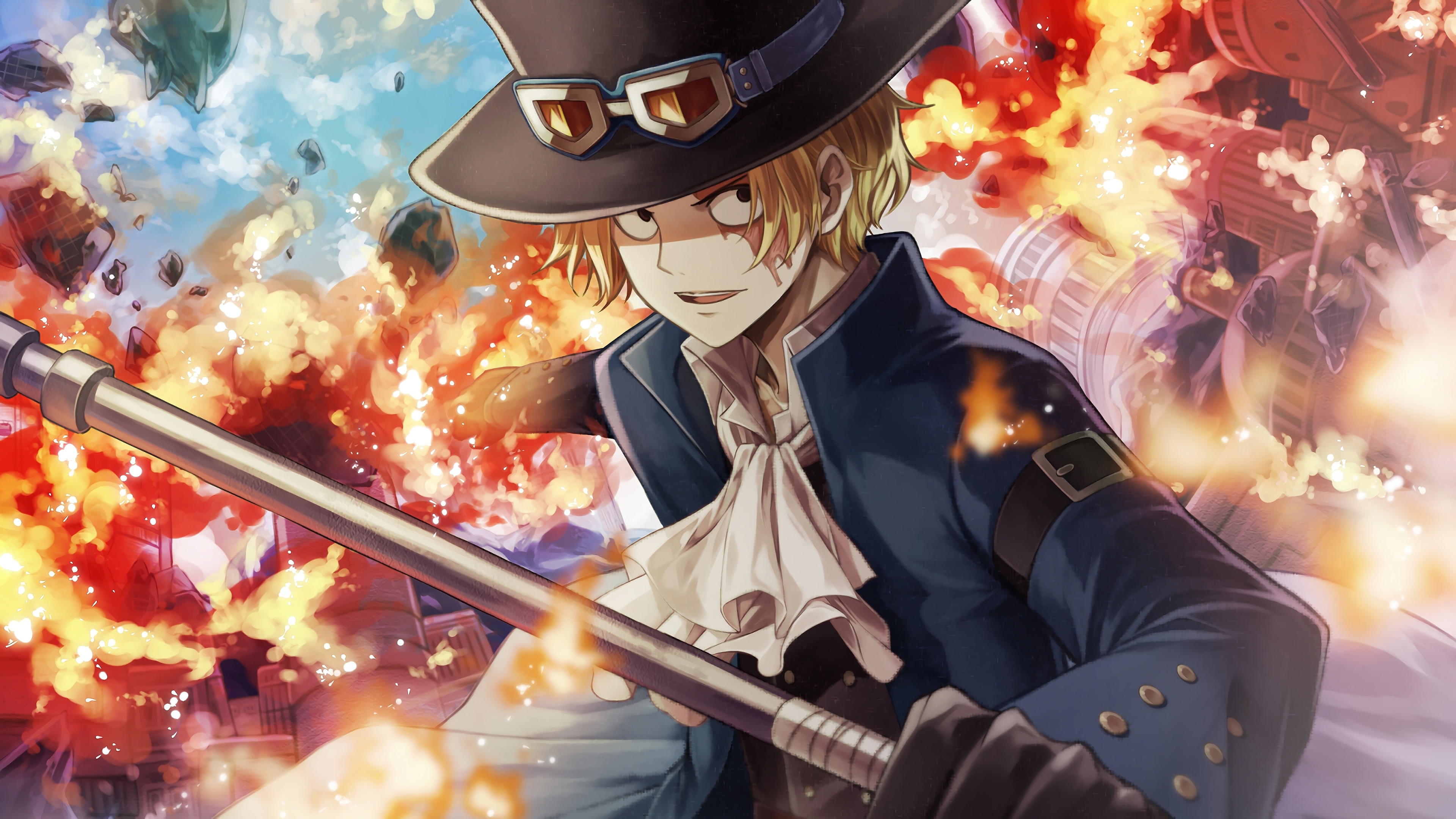 Sabo from One Piece in 4K HD Wallpaper