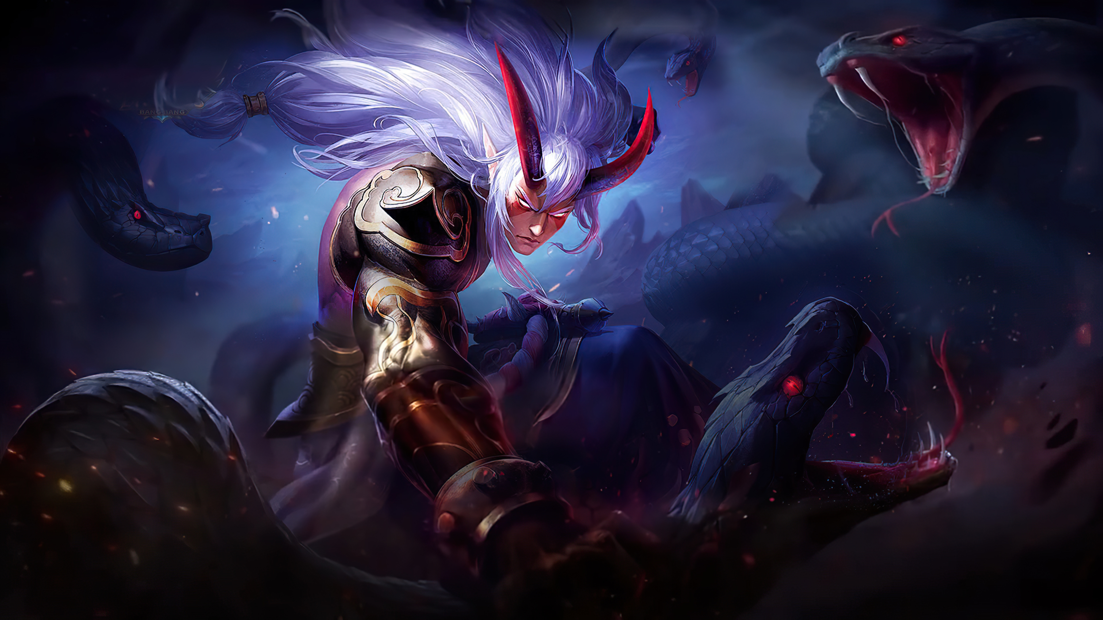 Badang, Susanoo, Skin, Mobile Legends, 4K HD Wallpaper