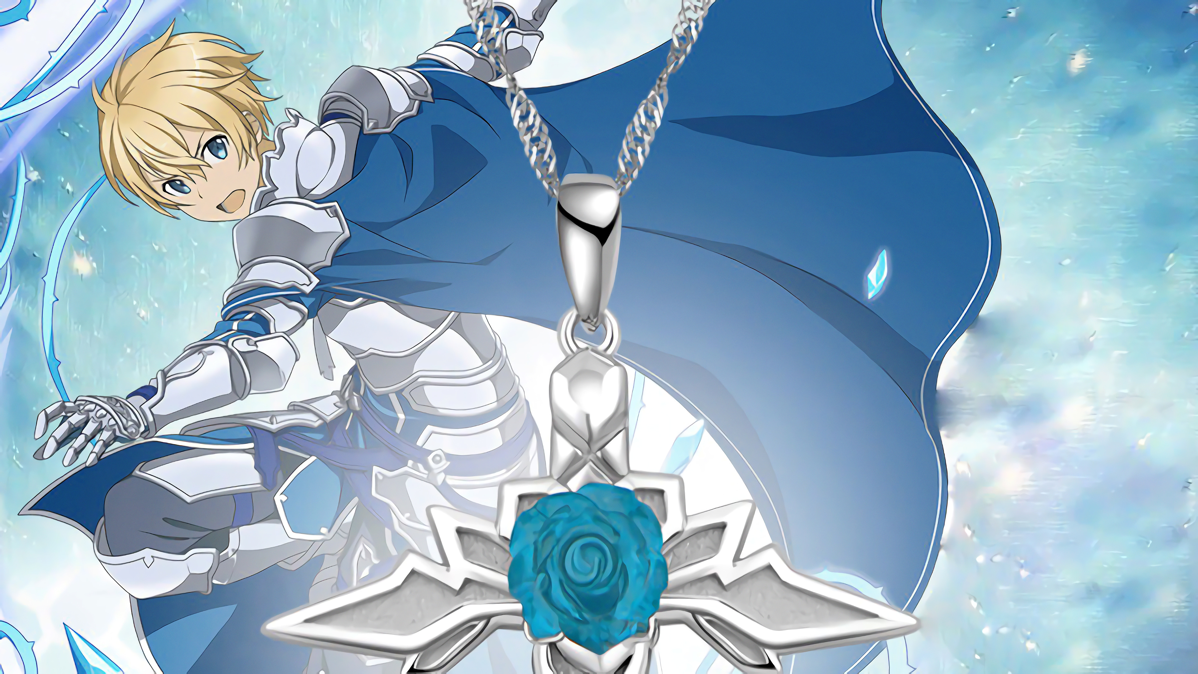 Eugeo from Sword Art Online Alicization with Necklace HD Wallpaper