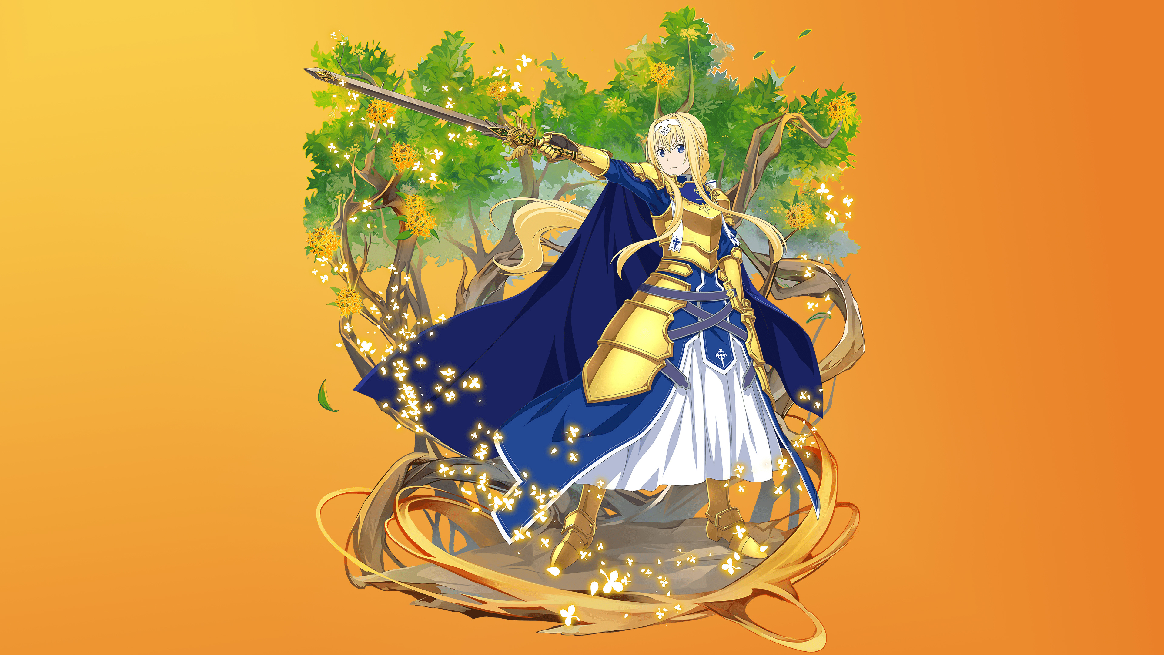 Alice from Sword Art Online Alicization 4K HD Wallpaper