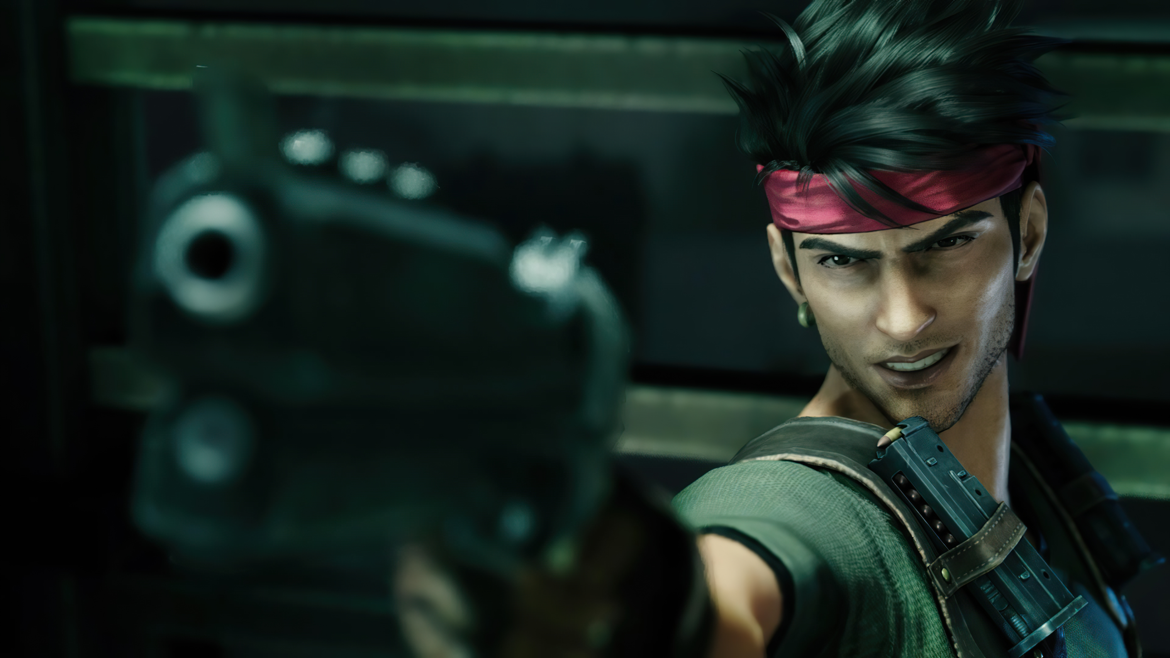 Biggs from Final Fantasy 7 Remake 4K HD Wallpaper