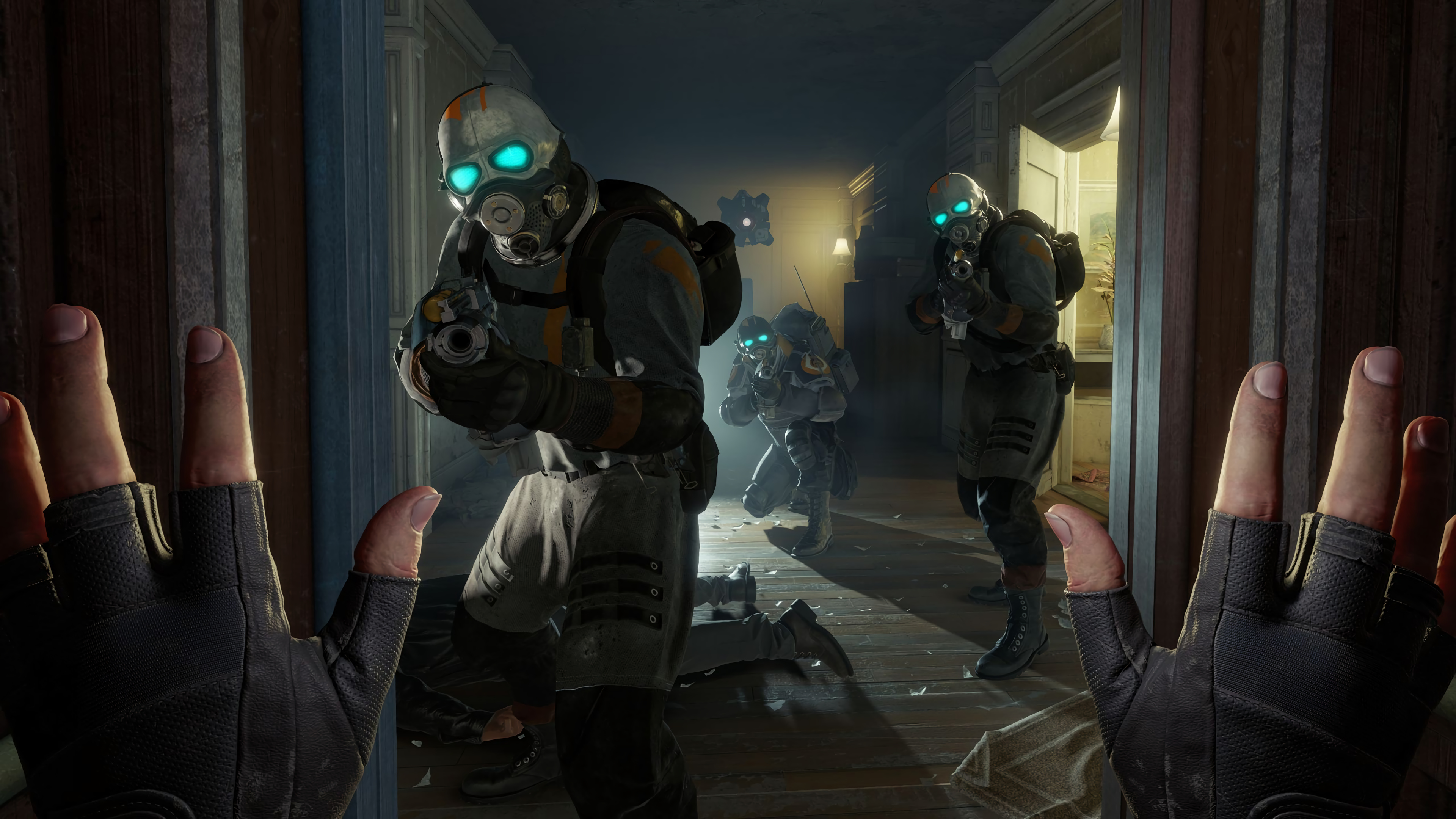 Combine soldiers in Half-Life: Alyx HD Wallpaper