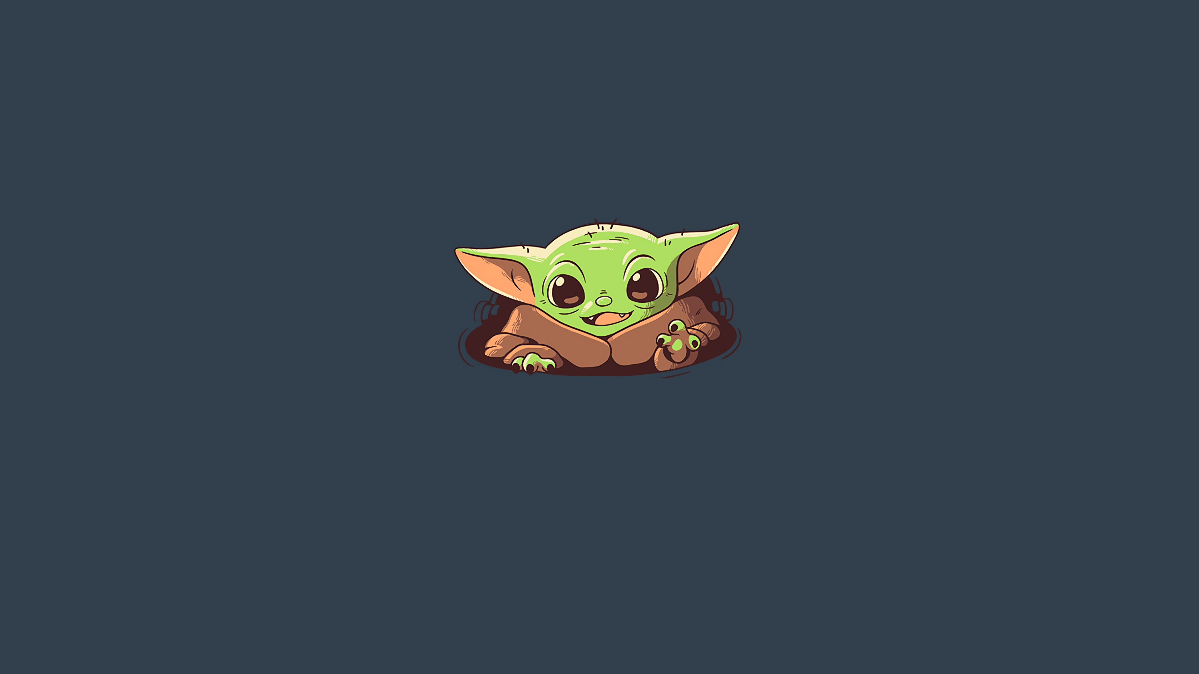 Baby Yoda from The Mandalorian 4K HD Wallpaper