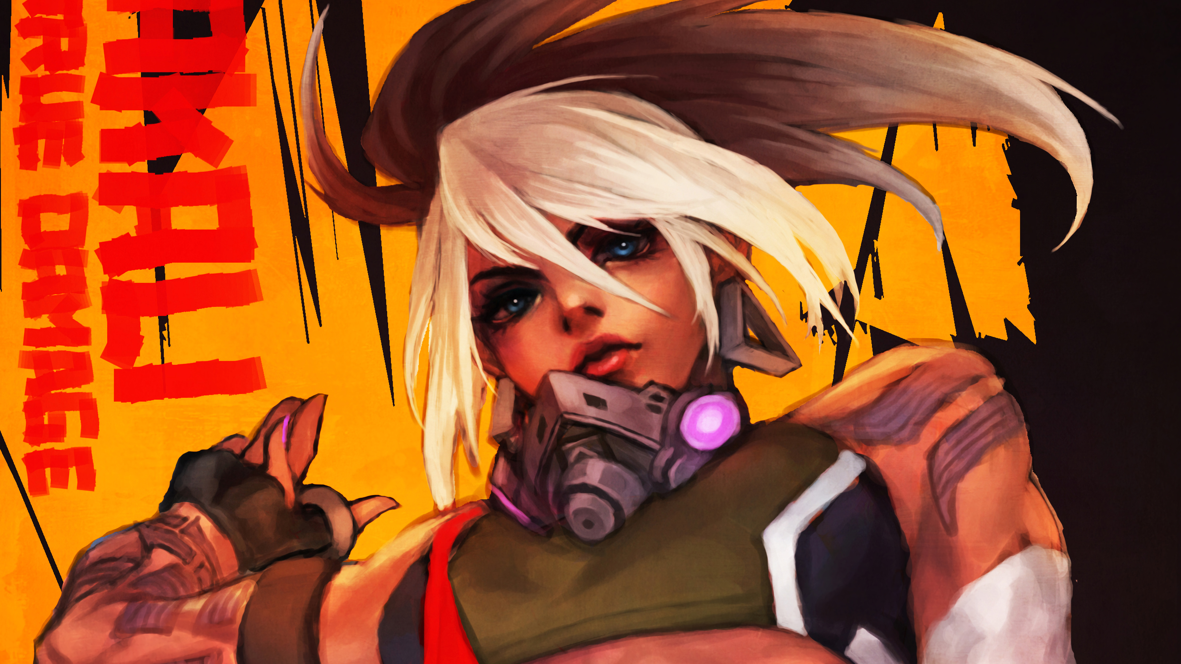 True Damage Akali from LoL 4K HD Wallpaper