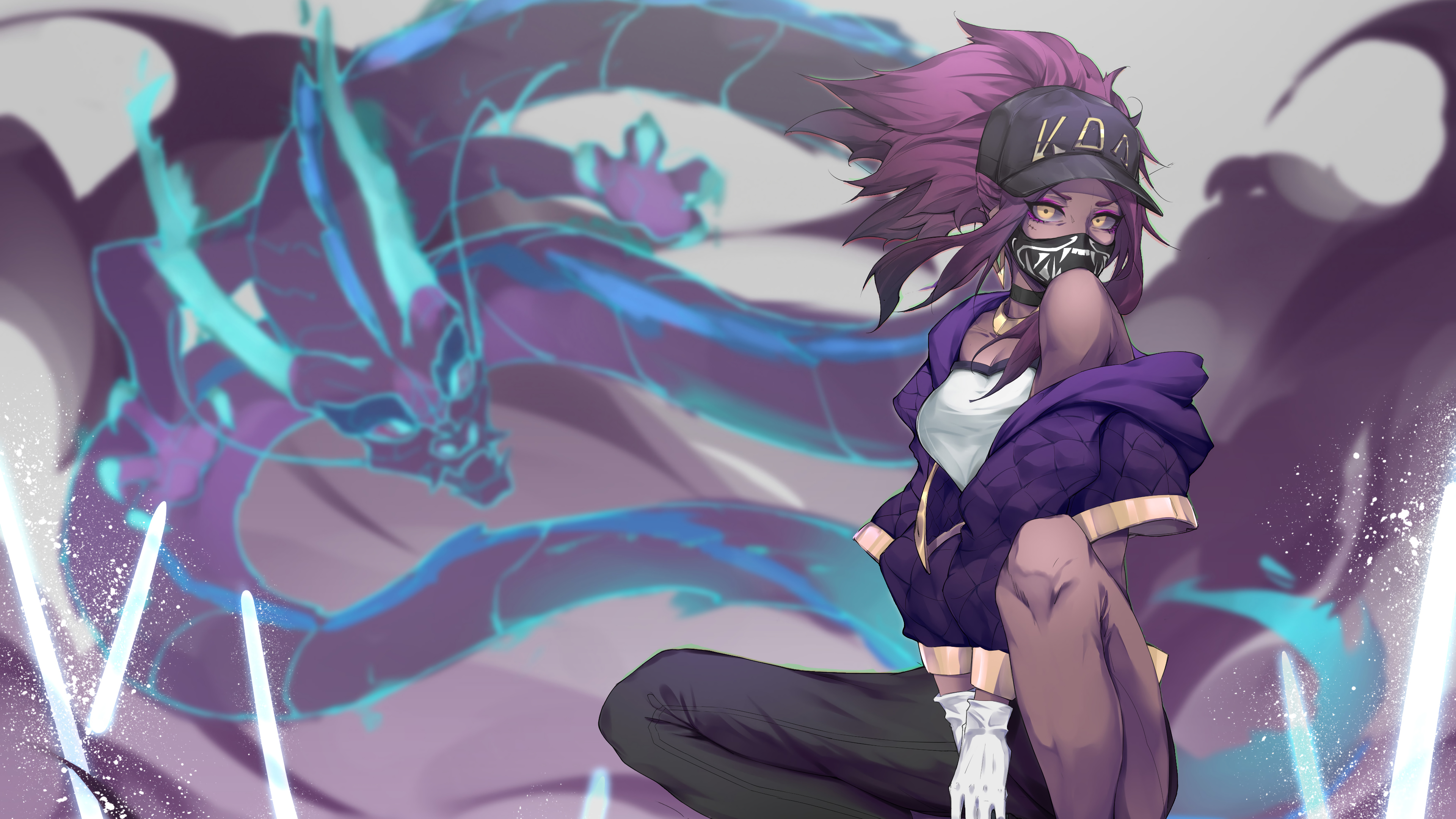 K/DA, Akali, LoL, 4K HD Wallpaper