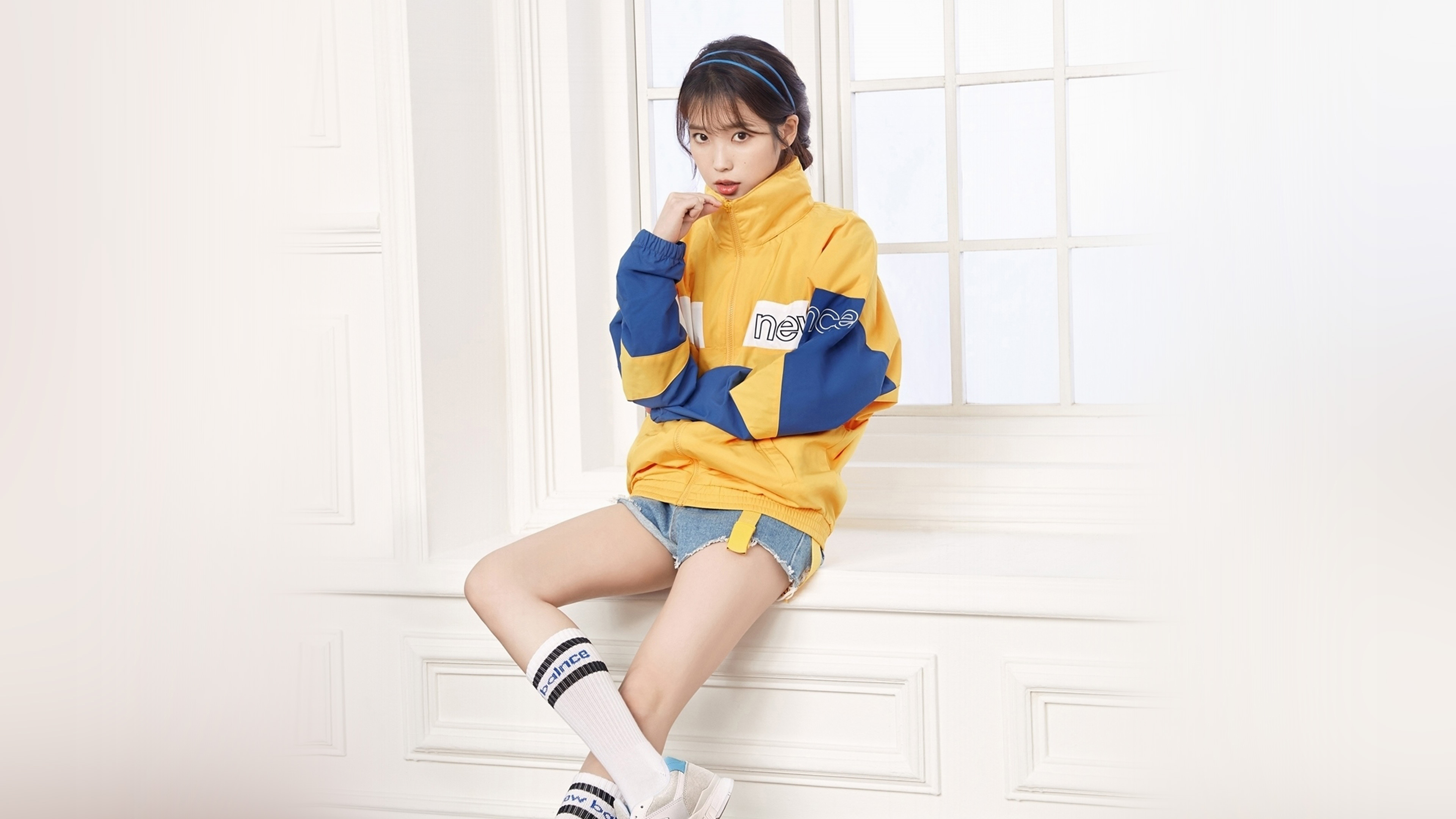 IU from K-Pop 4K HD Wallpaper