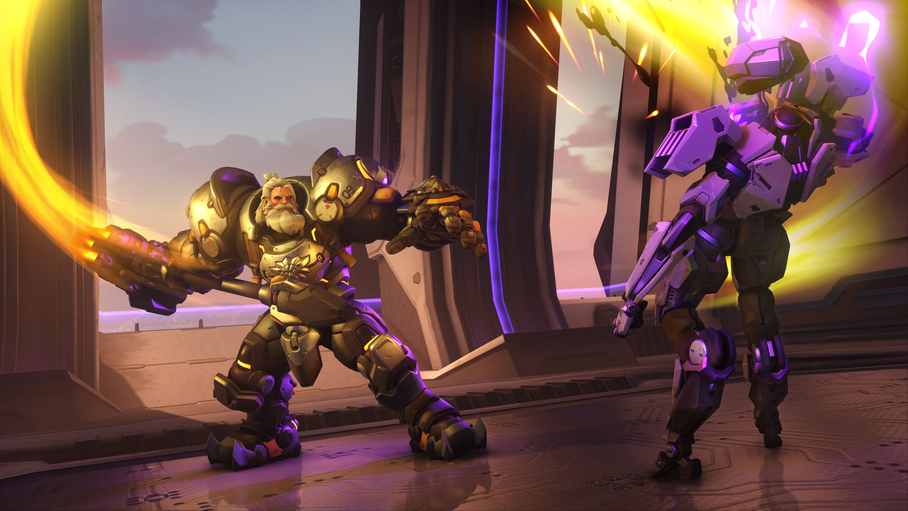 Reinhardt from Overwatch 2 HD Wallpaper
