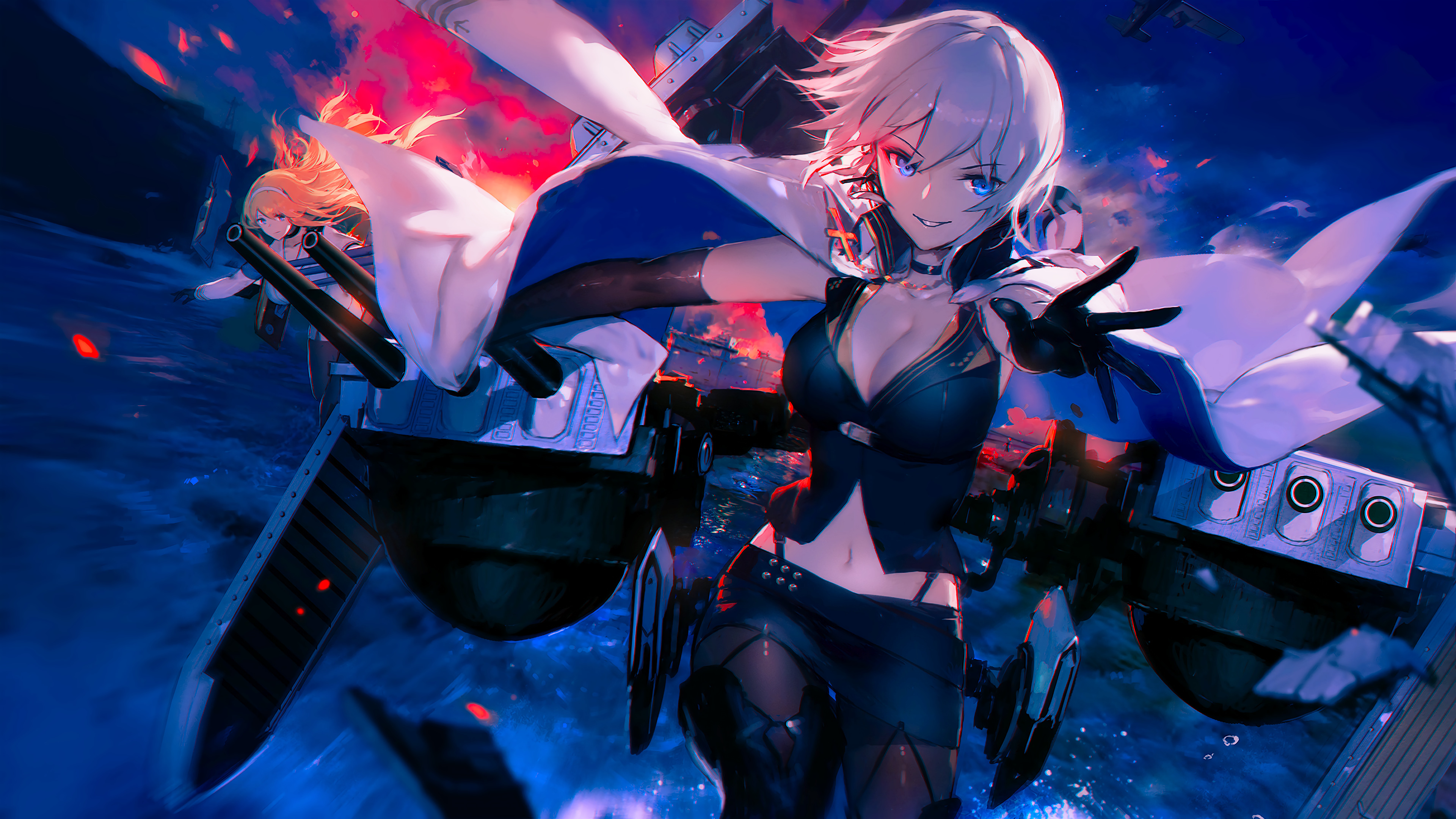 Washington from Azur Lane 4K HD Wallpaper