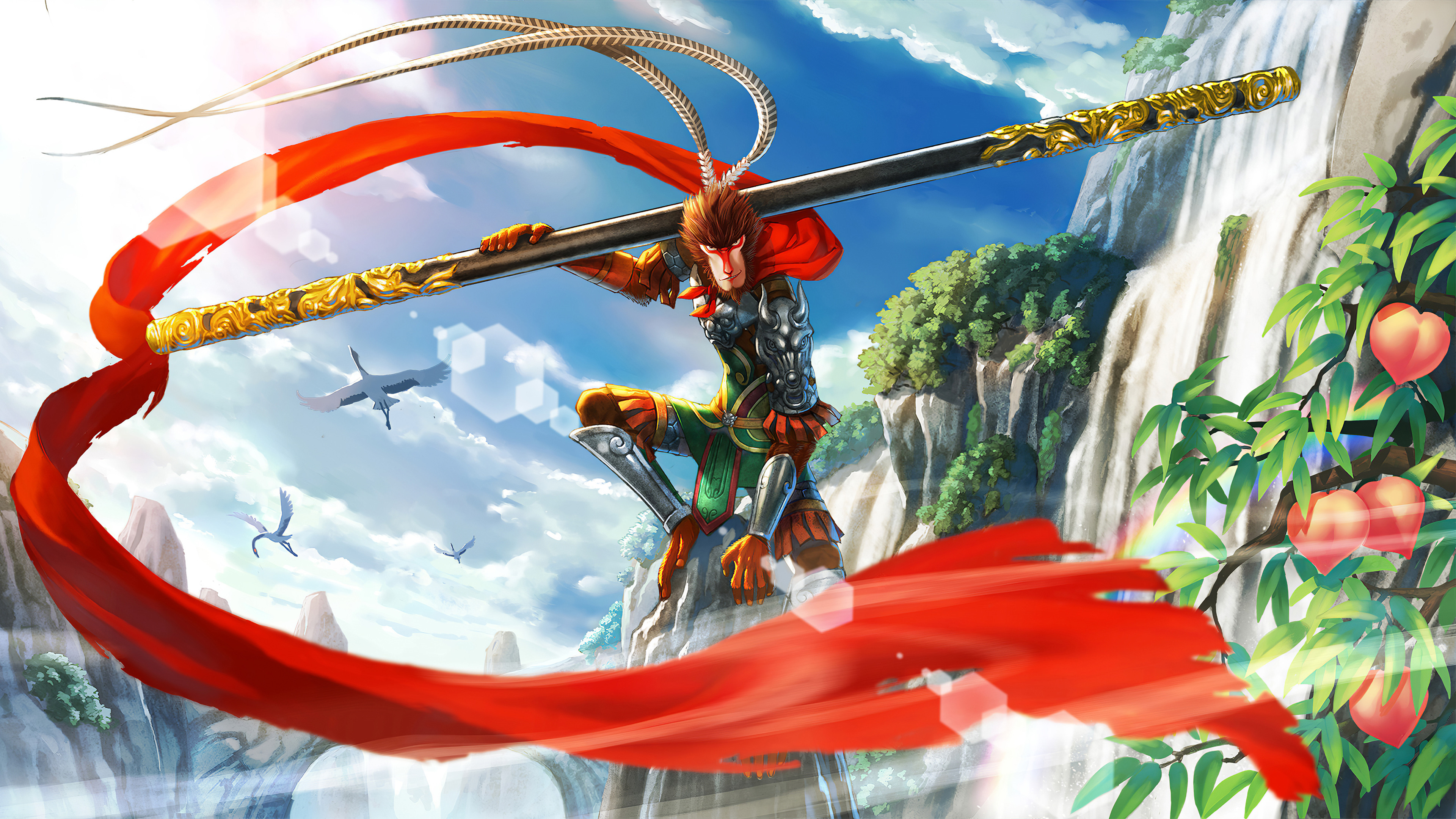 Monkey King from Monkey King Hero is Back 4K HD Wallpaper